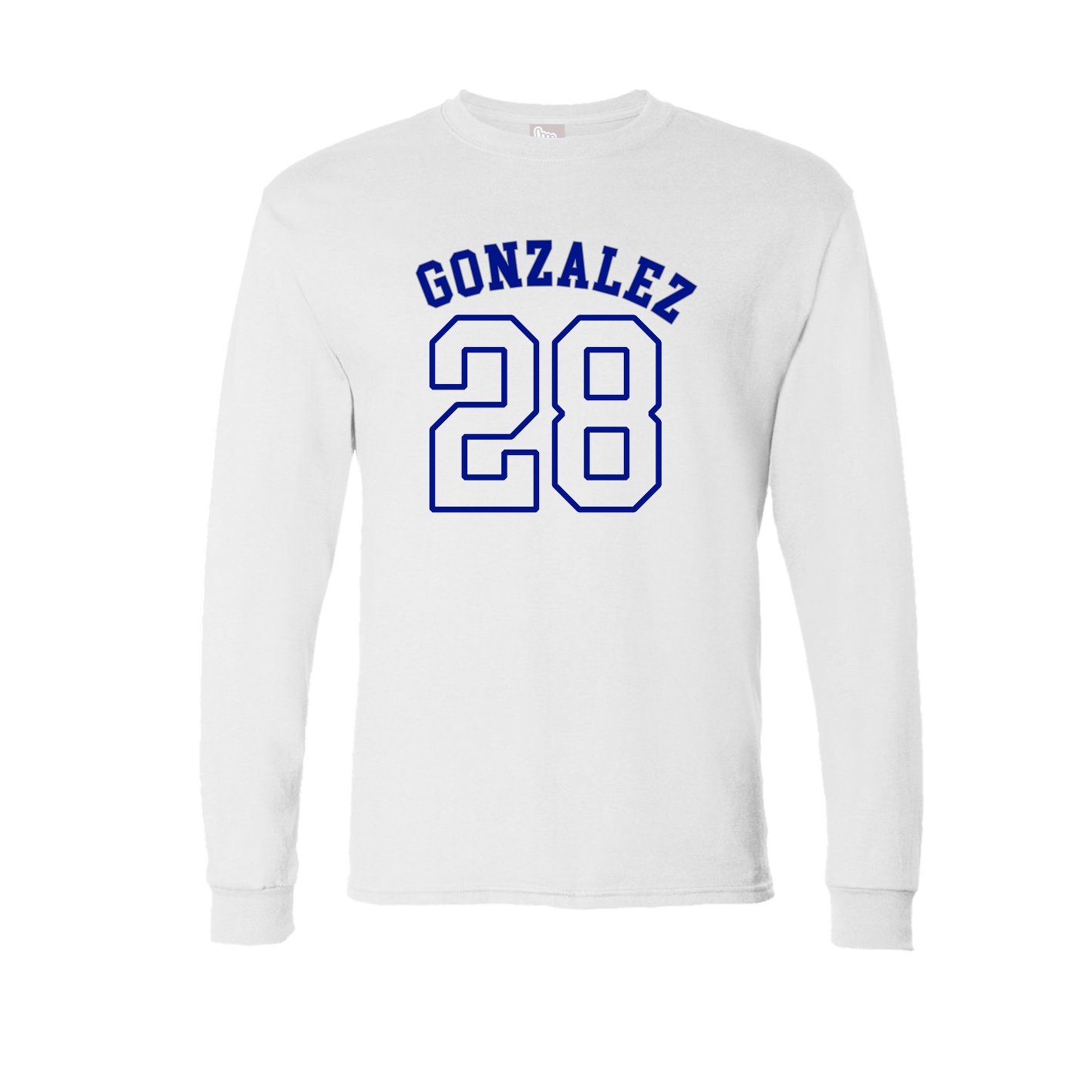 Long Sleeve Tee — Shirsey Arch in White