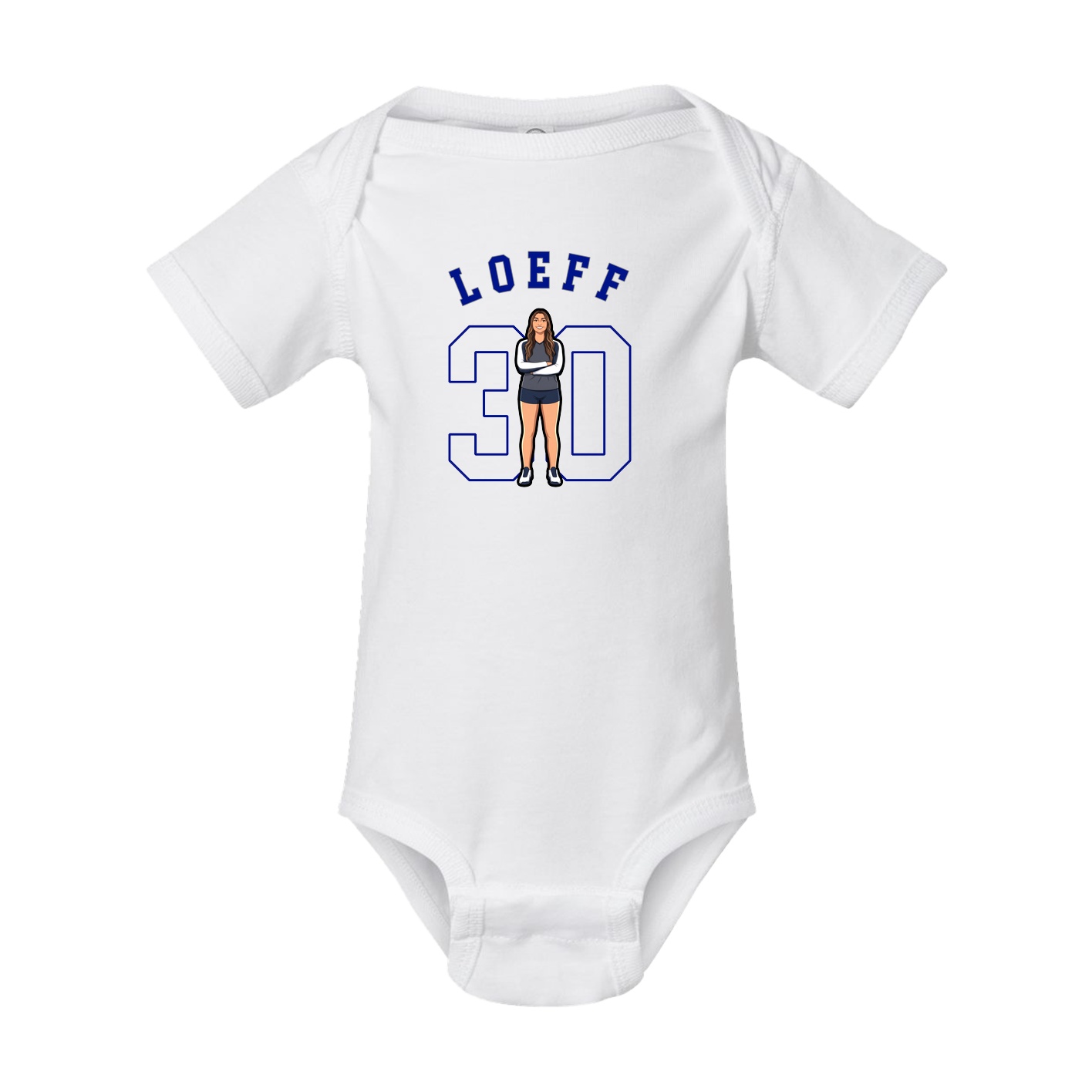 Baby Onesie — Shirsey Arch in White