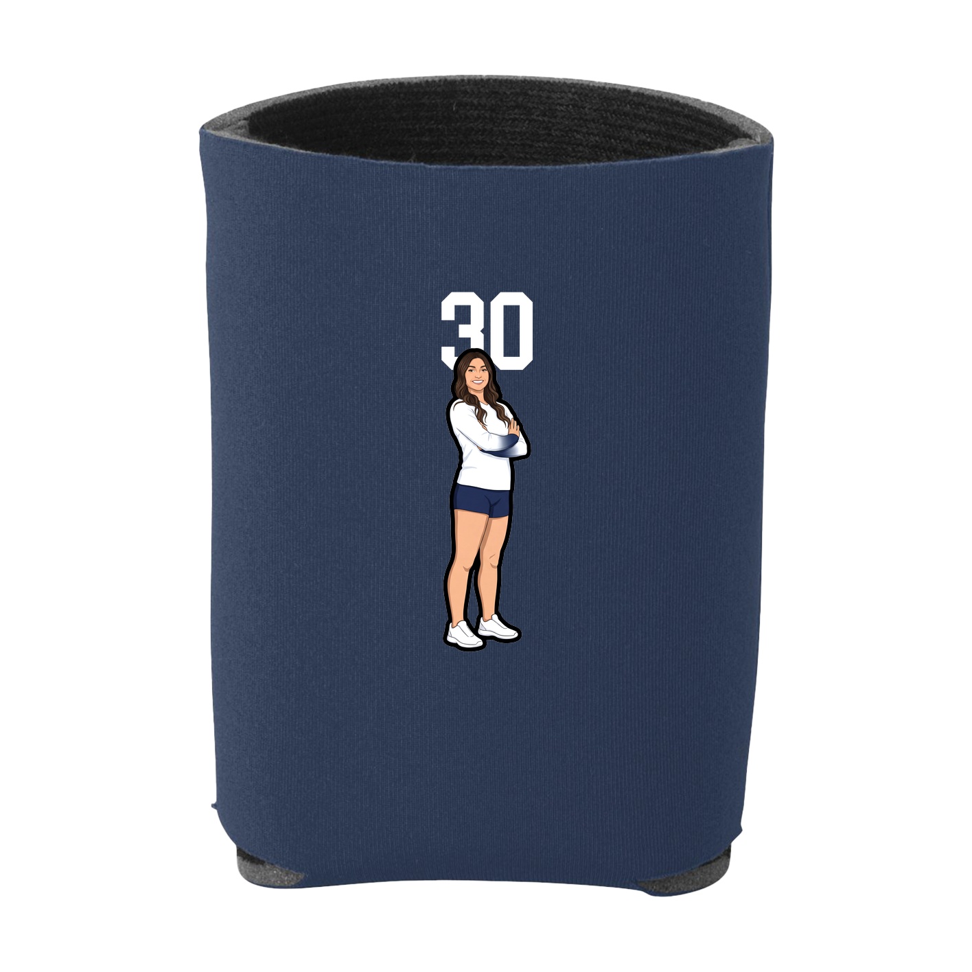 Can Holder — Number Top in Navy