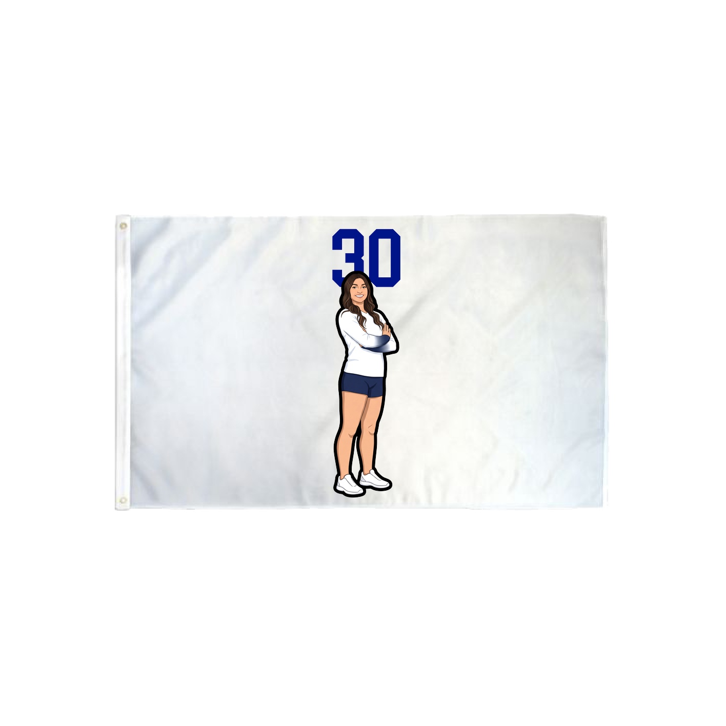 3x5 Flag — Number Top in Classic