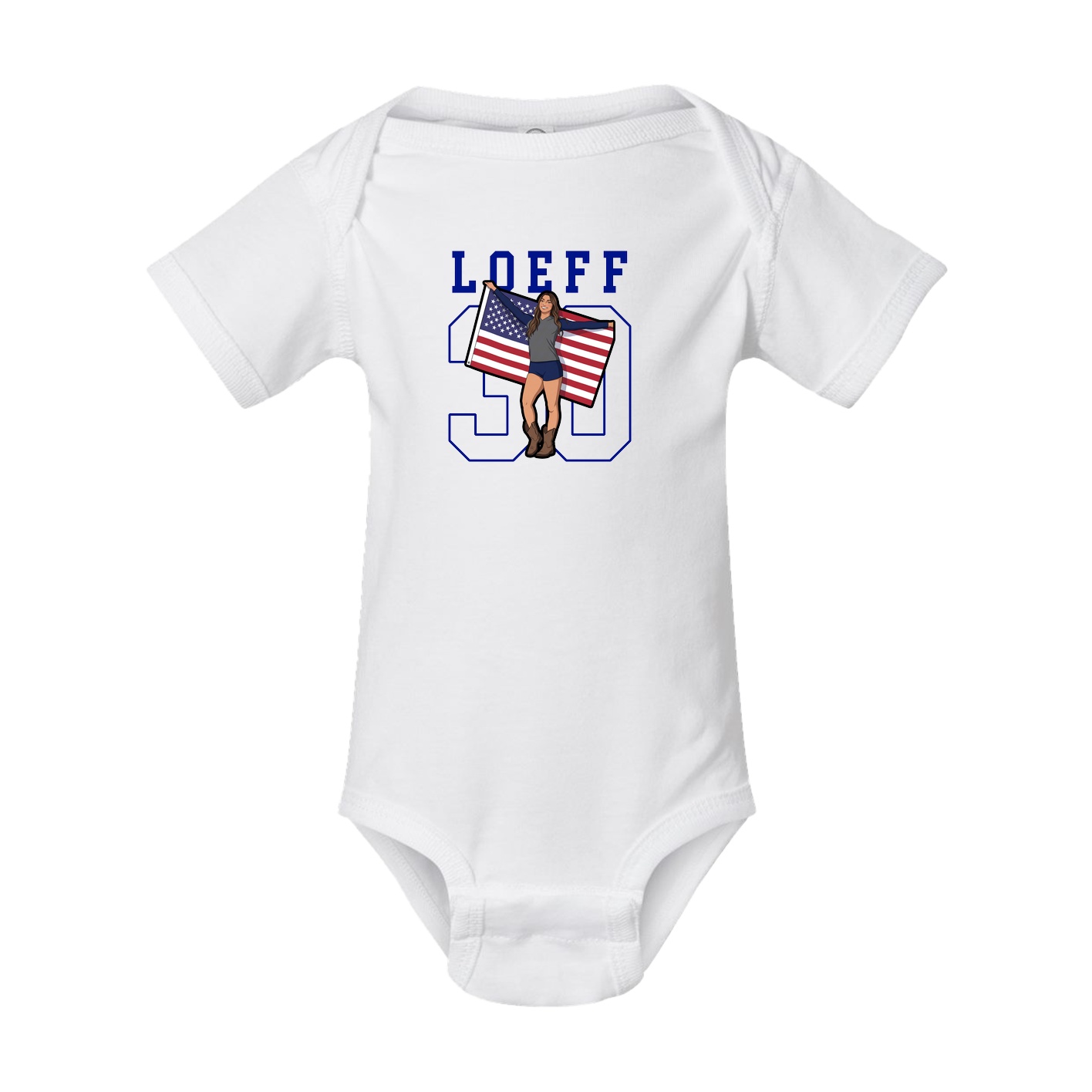 Baby Onesie — Shirsey in White