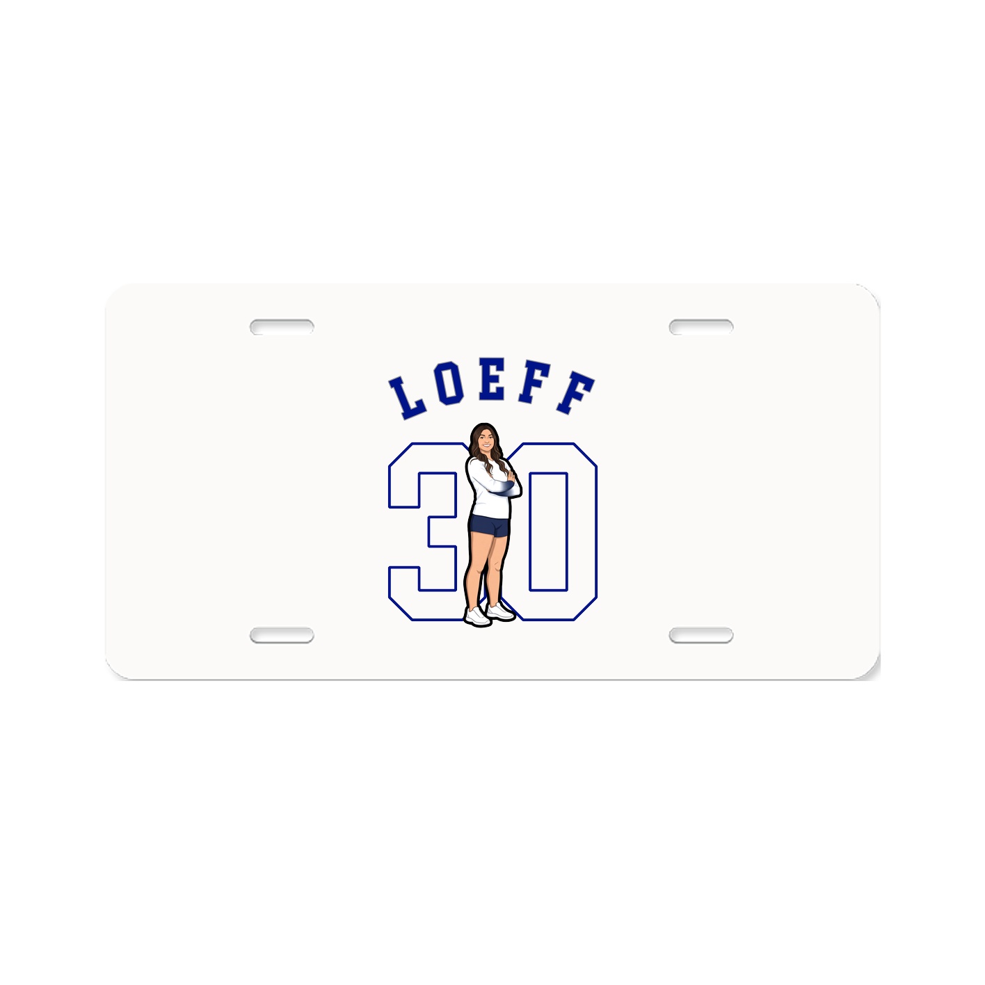 License Plate — Shirsey Arch in Classic