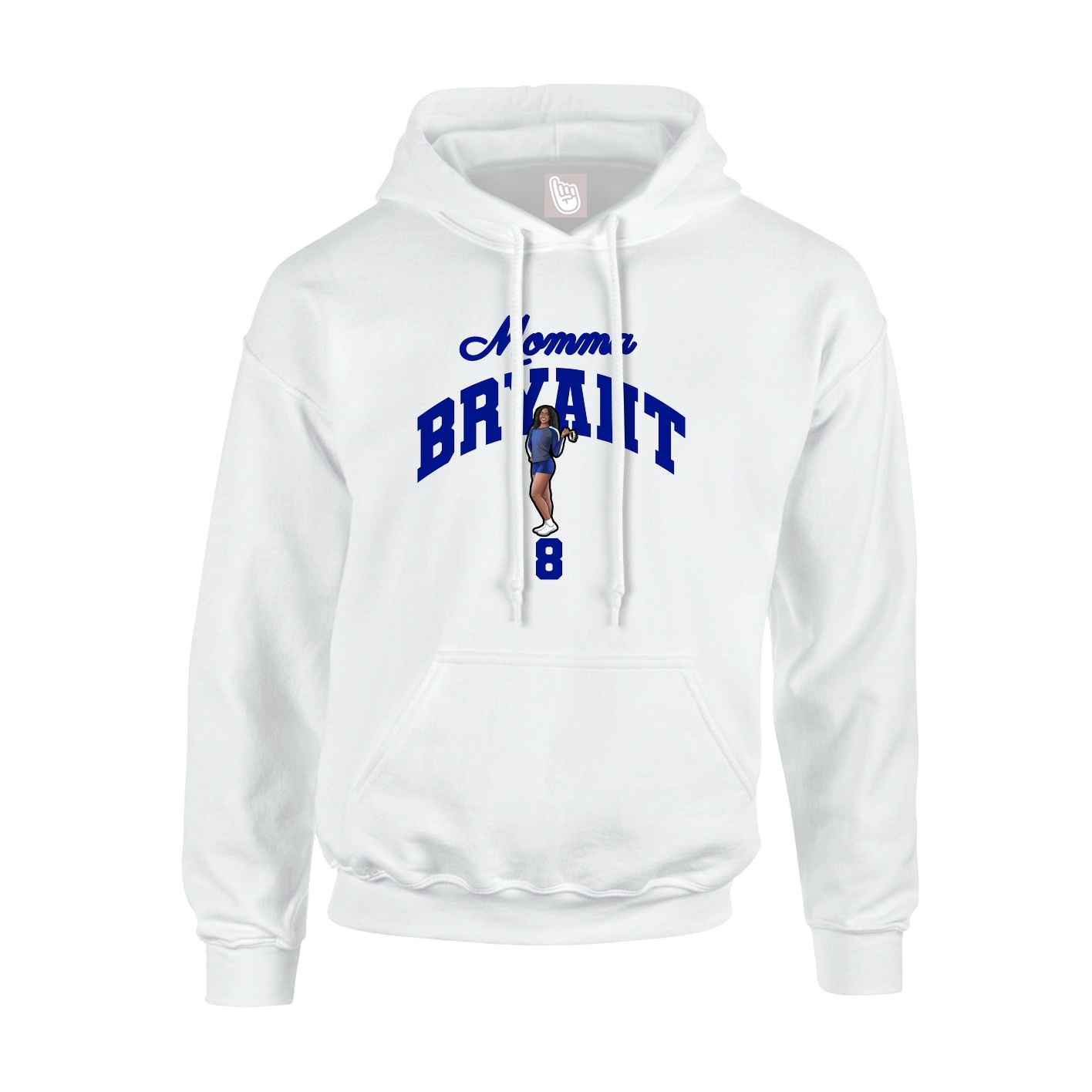Youth Hoodie — Mothers Day Arch in White