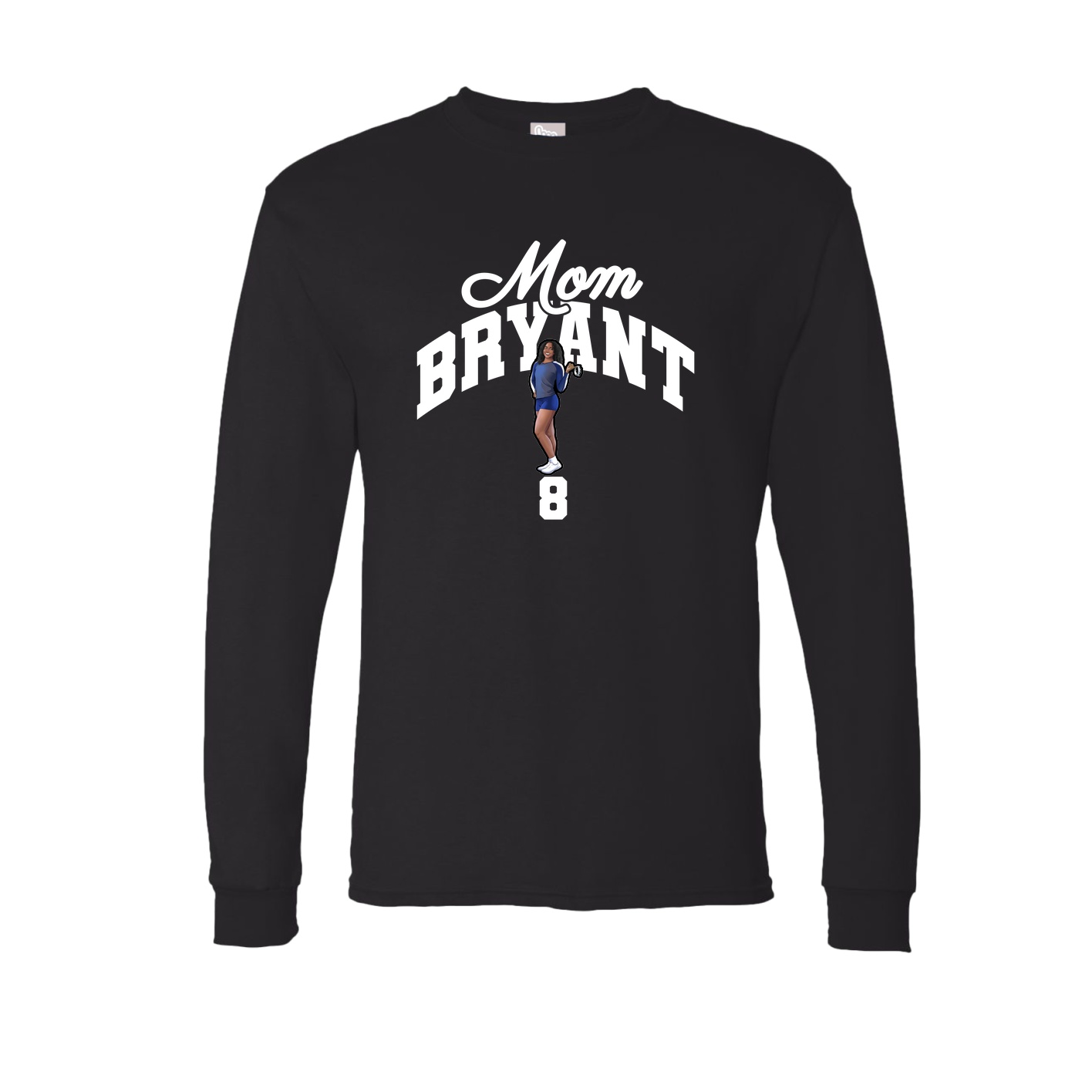 Long Sleeve Tee — Mothers Day Arch in Black