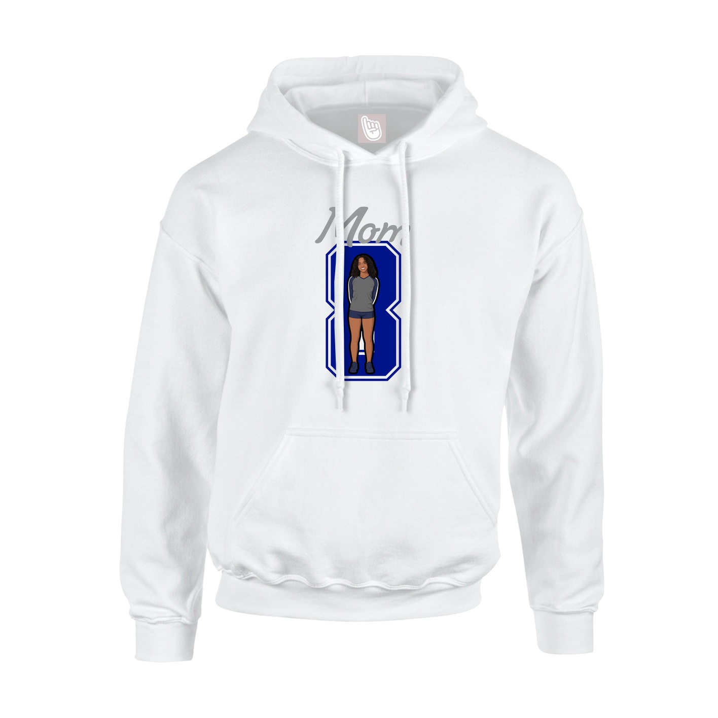 Youth Hoodie — Mothers Day Shirsey in White