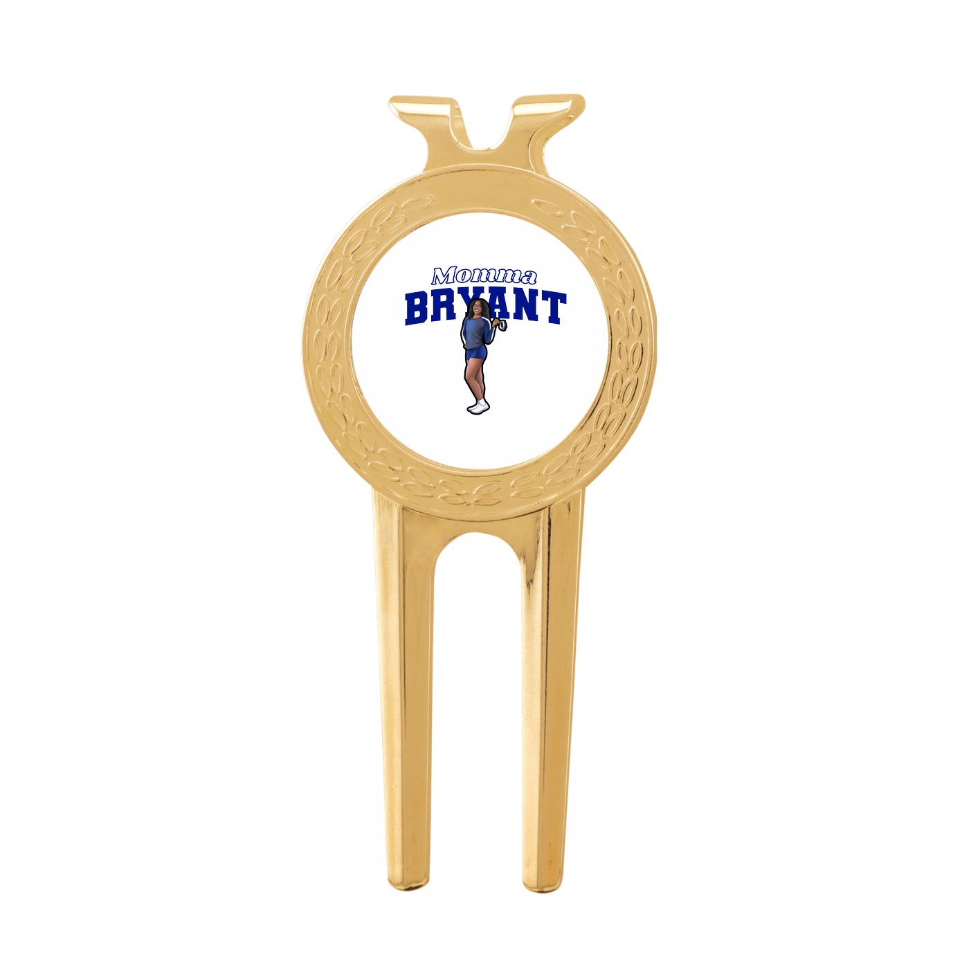 Divot Tool with Ball Marker — Mothers Day Block in Classic