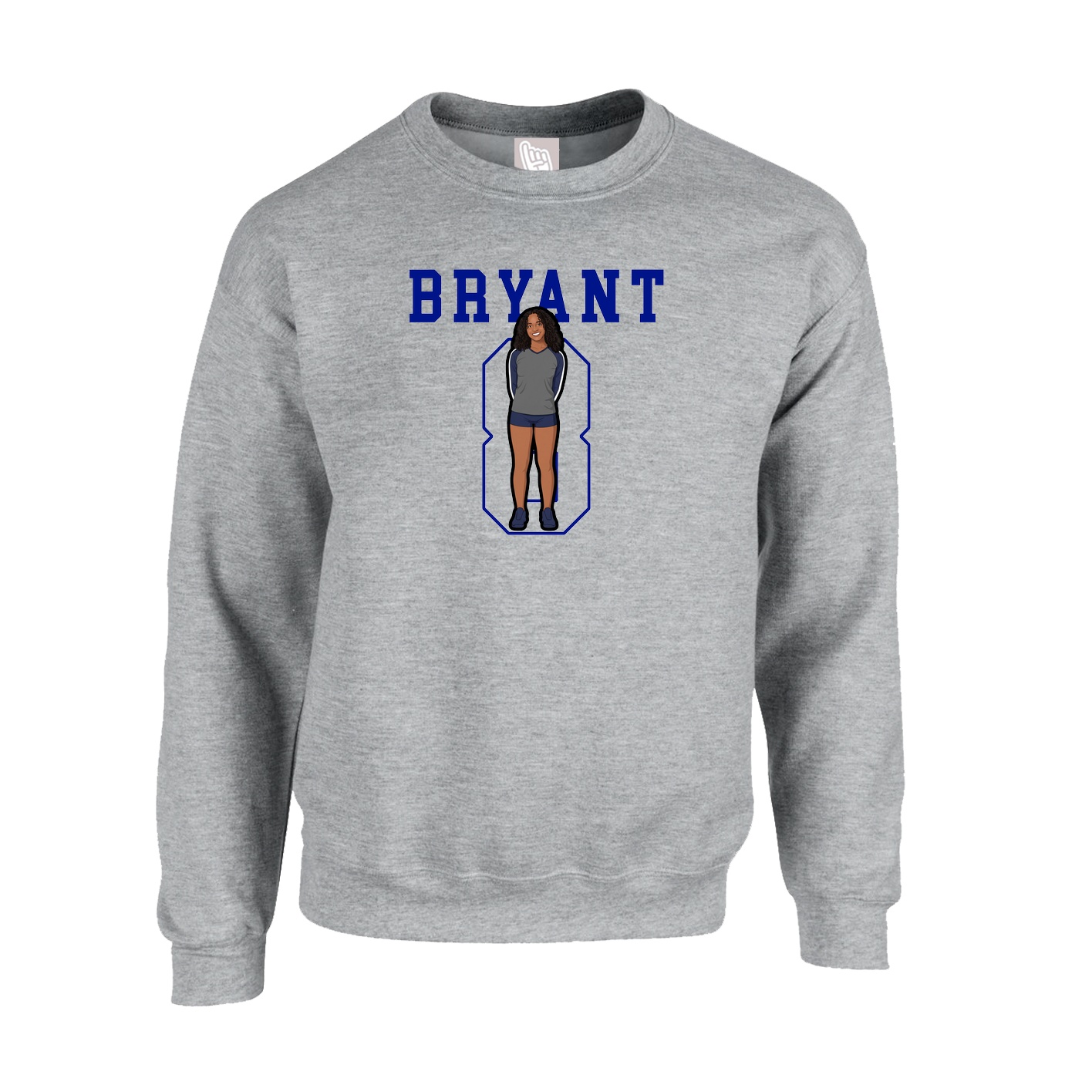 Fleece Crew — Shirsey in Grey