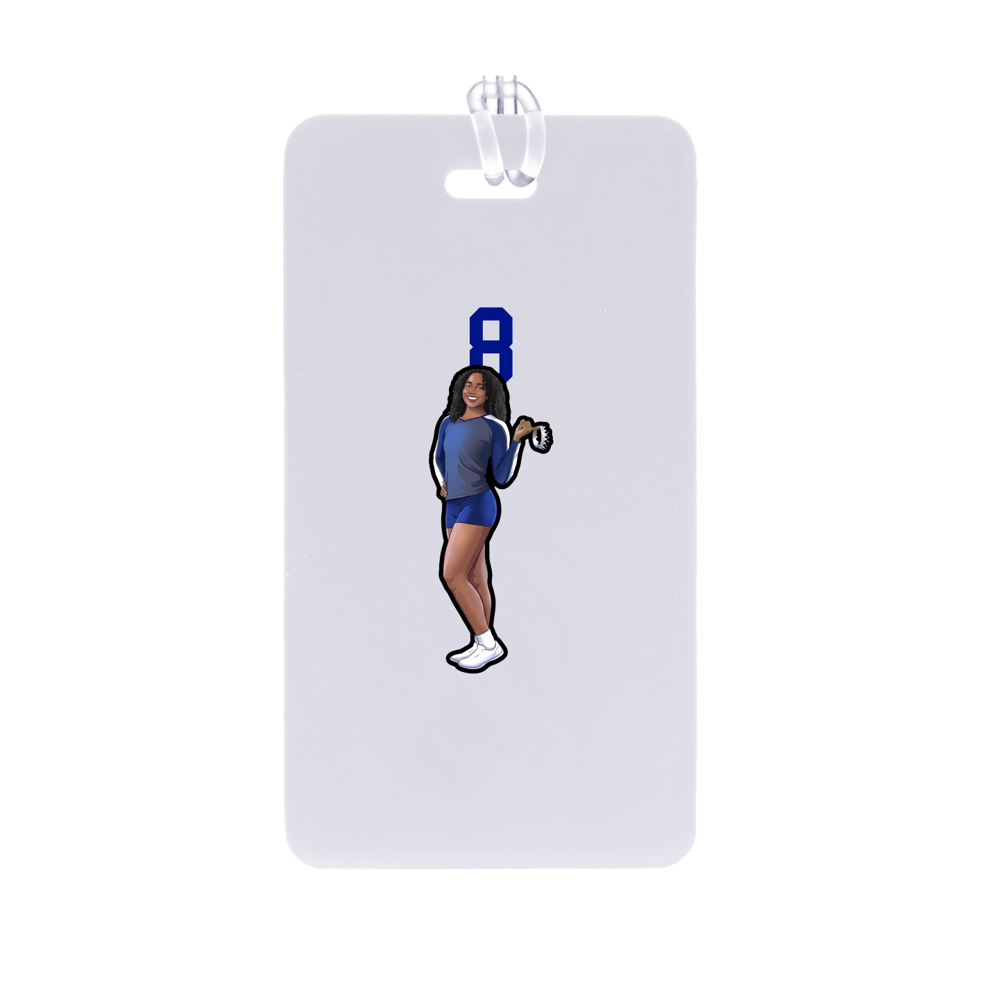 Bag Tag — Number Top in Classic