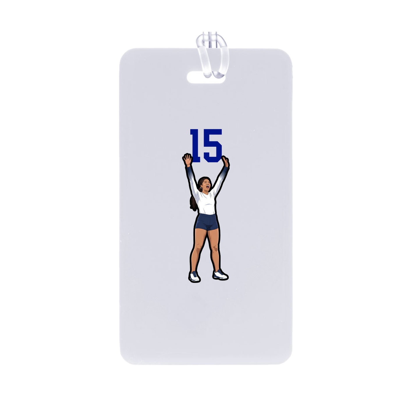 Bag Tag — Number Top in Classic