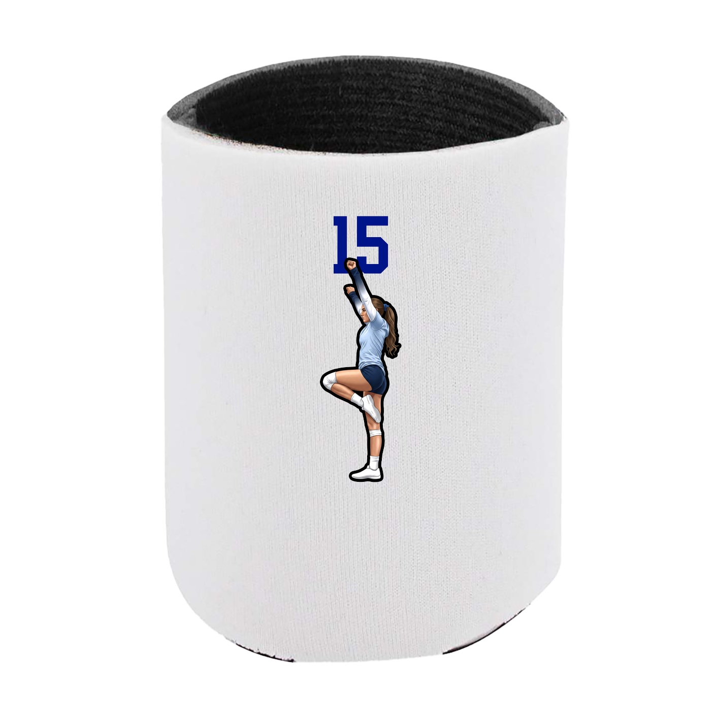 Can Holder — Number Top in White