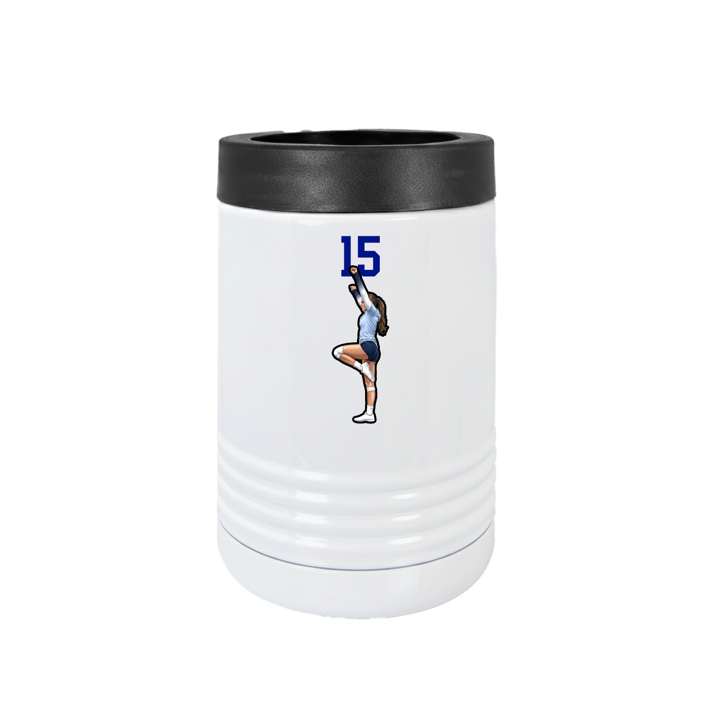 Beverage Holder — Number Top in White