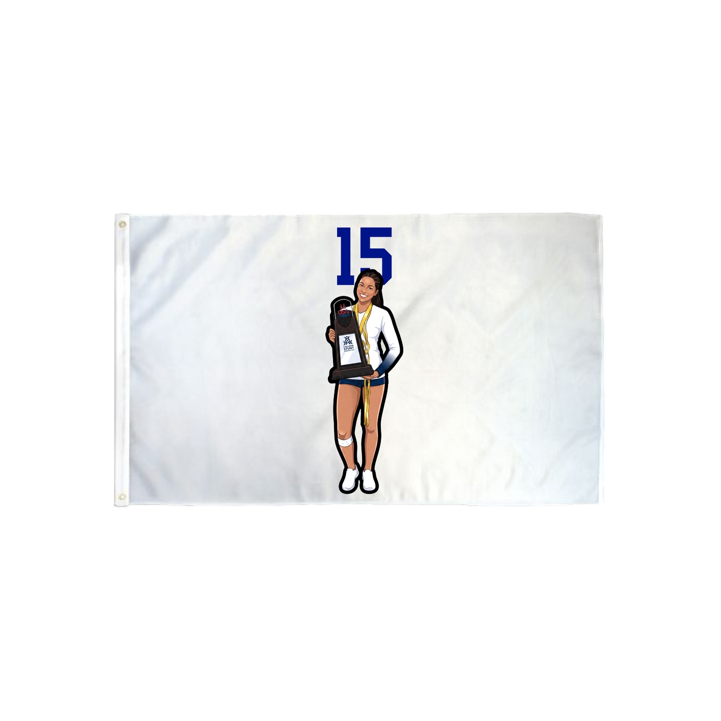 3x5 Flag — Number Top in Classic
