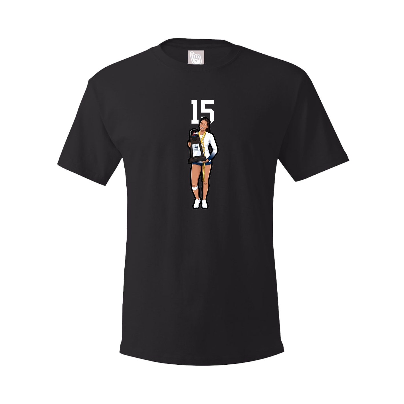 Tee — Number Top in Black