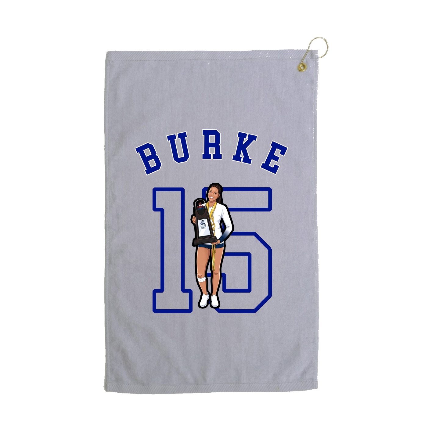 Golf Towel — Shirsey Arch in Grey
