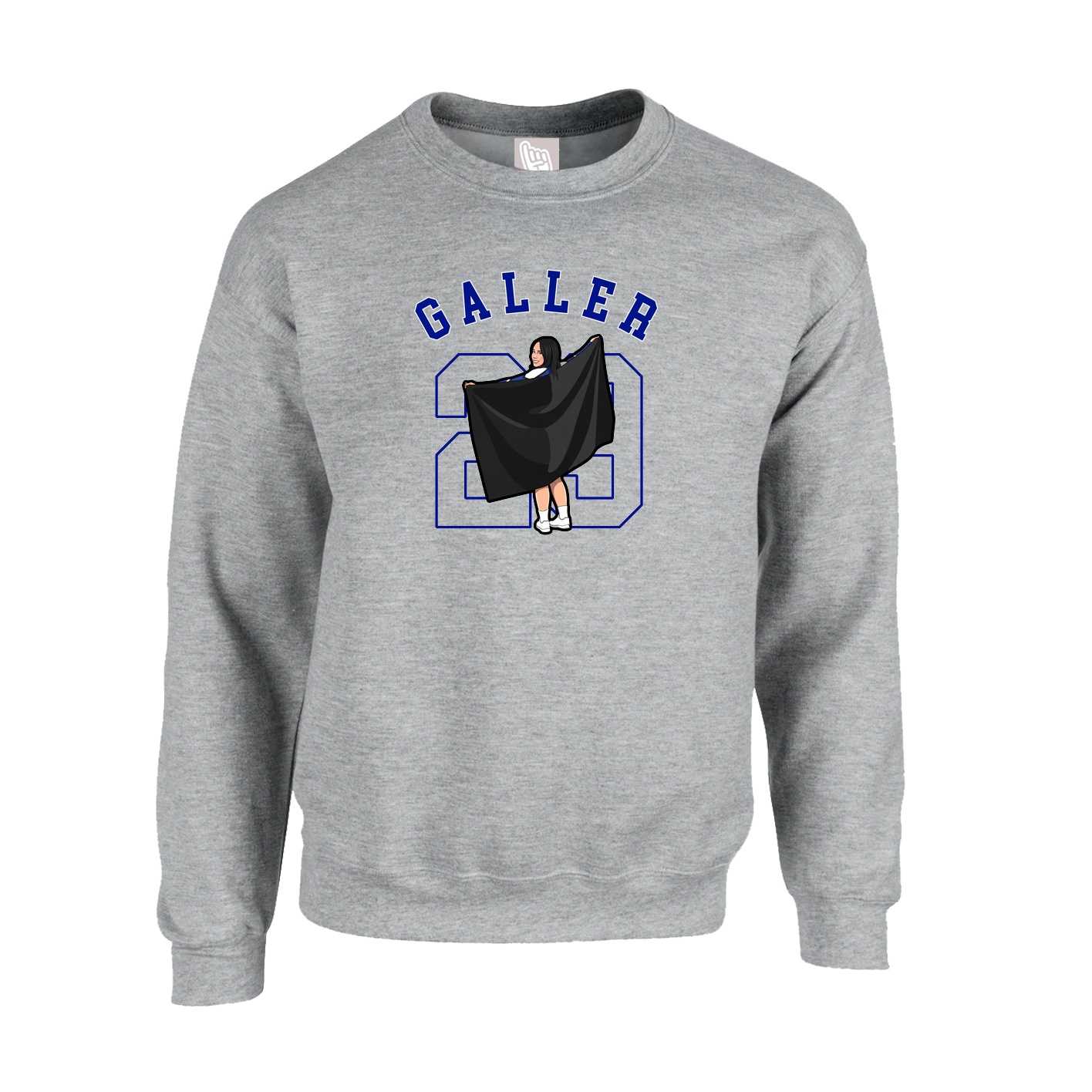 Fleece Crew — Shirsey Arch in Grey