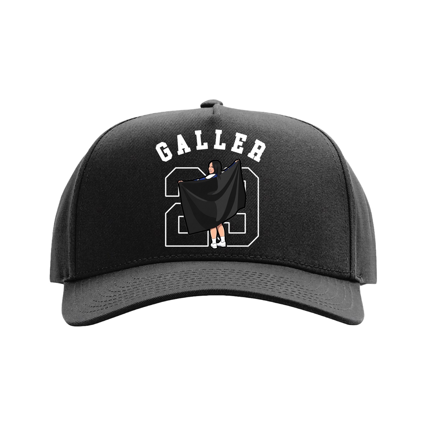 Full Fabric Five-Panel Champ Cap