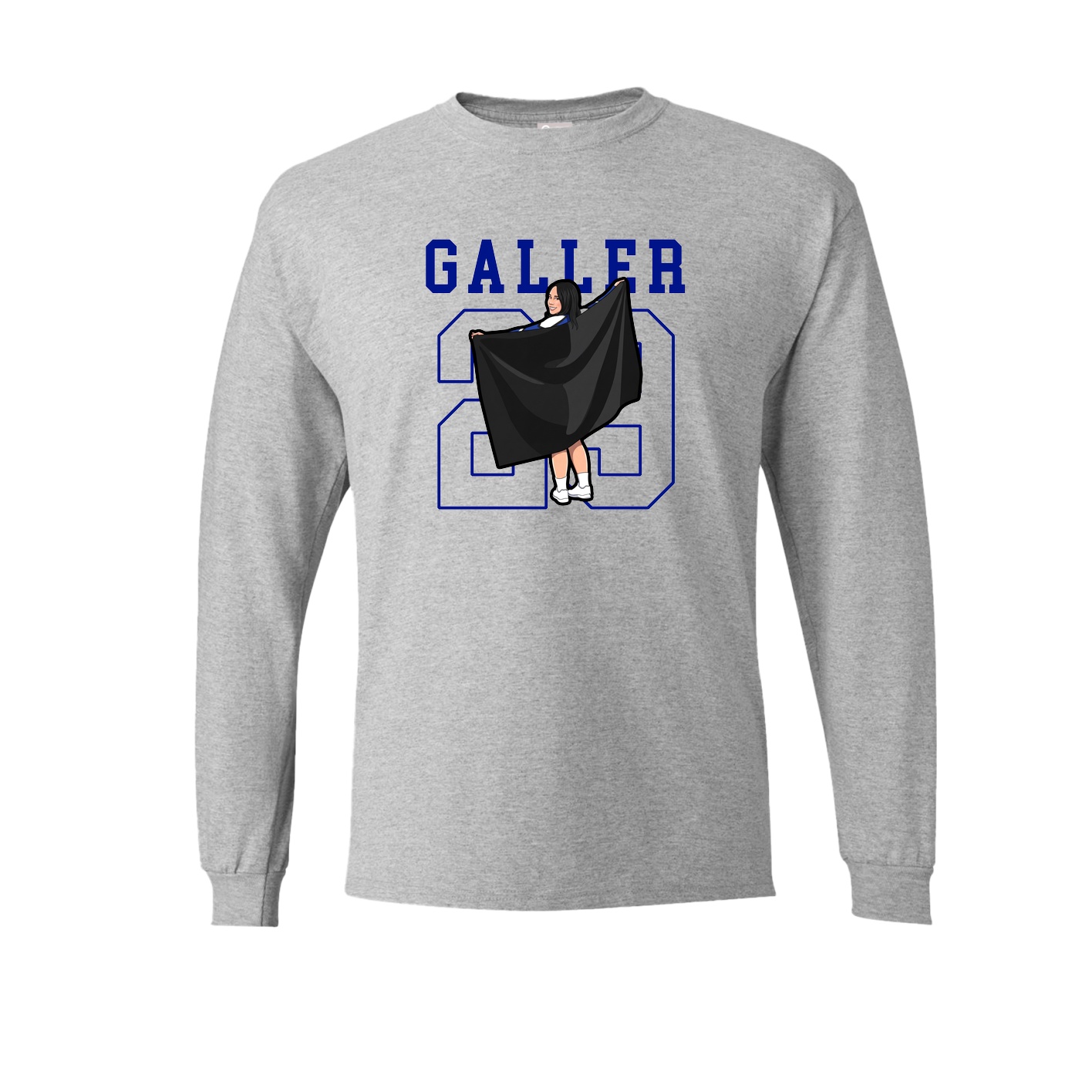 Long Sleeve Tee — Shirsey in Grey