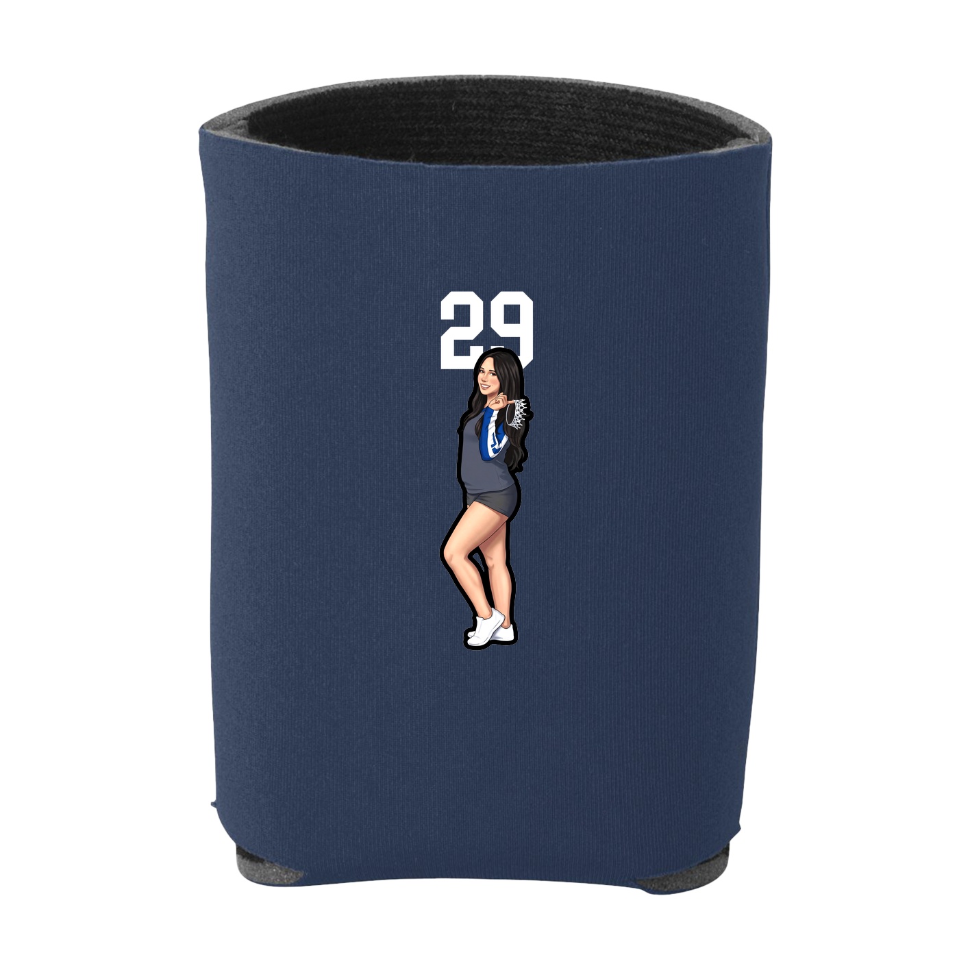 Can Holder — Number Top in Navy