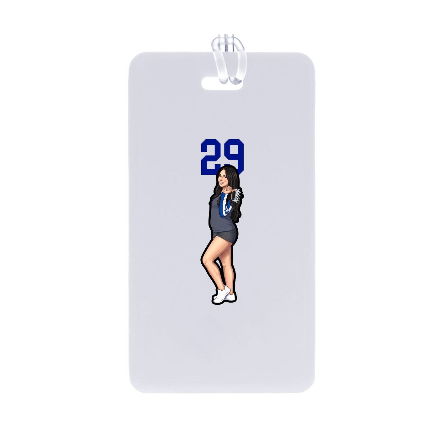 Bag Tag — Number Top in Classic