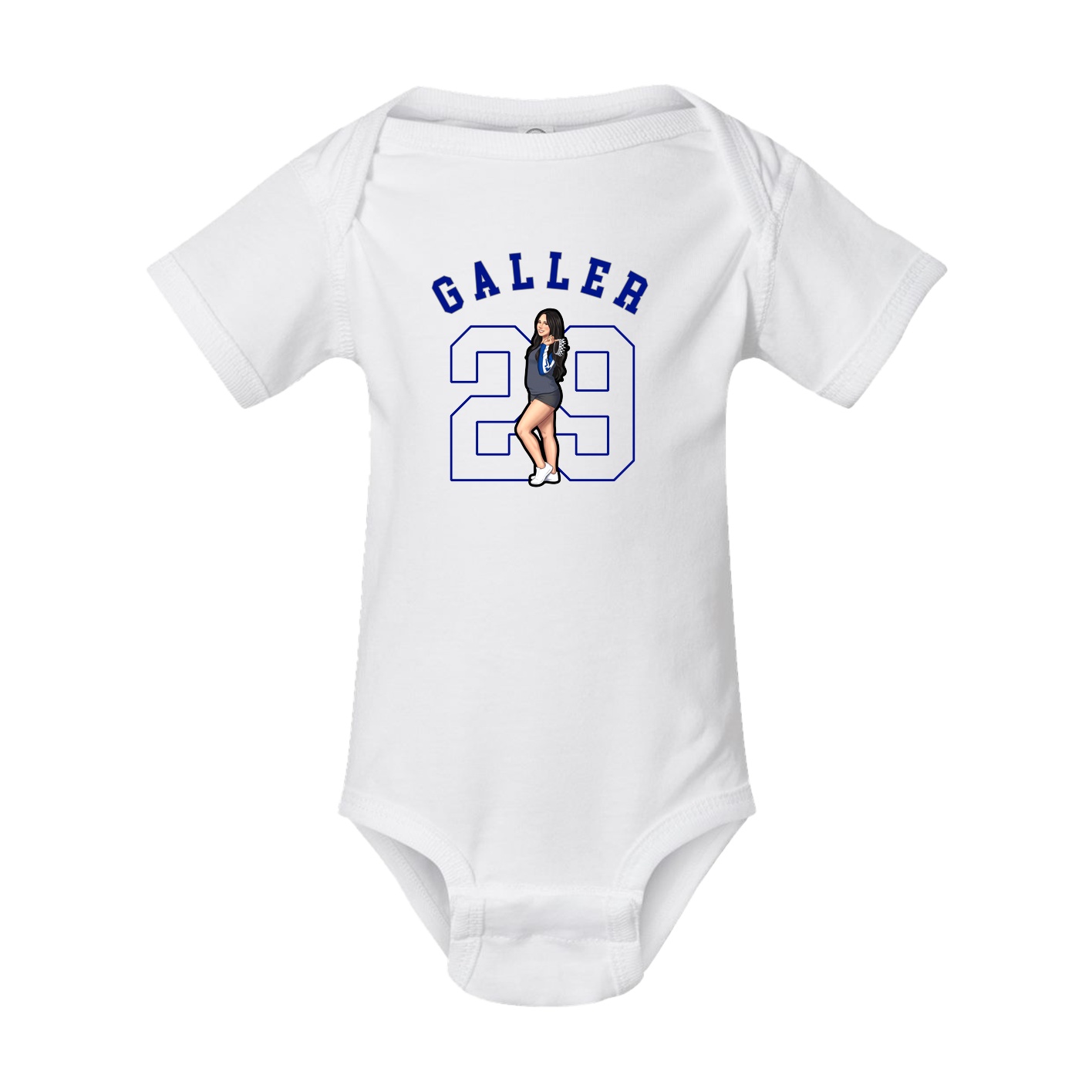 Baby Onesie — Shirsey Arch in White