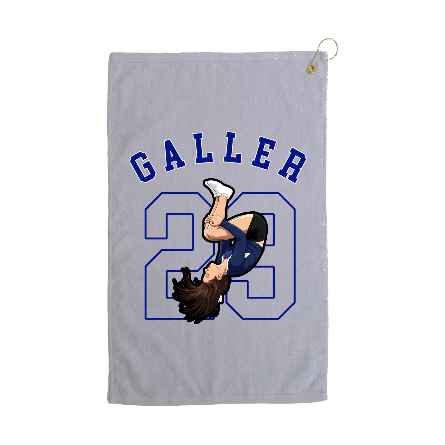 Golf Towel — Shirsey Arch in Grey