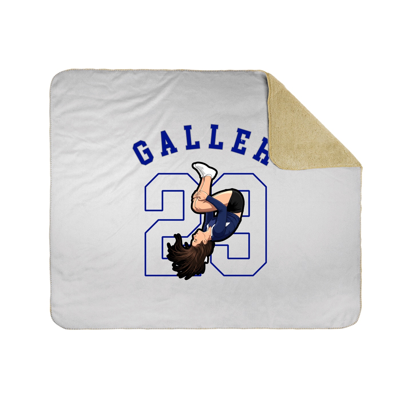 Throw Blanket — Shirsey Arch in White