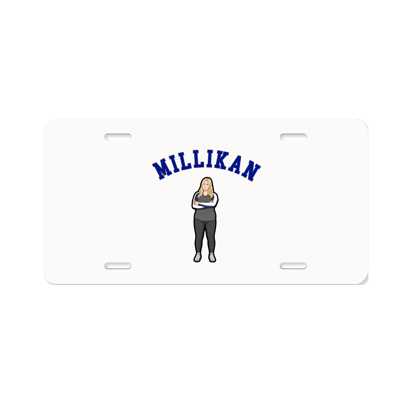 License Plate — Shirsey Arch in Classic