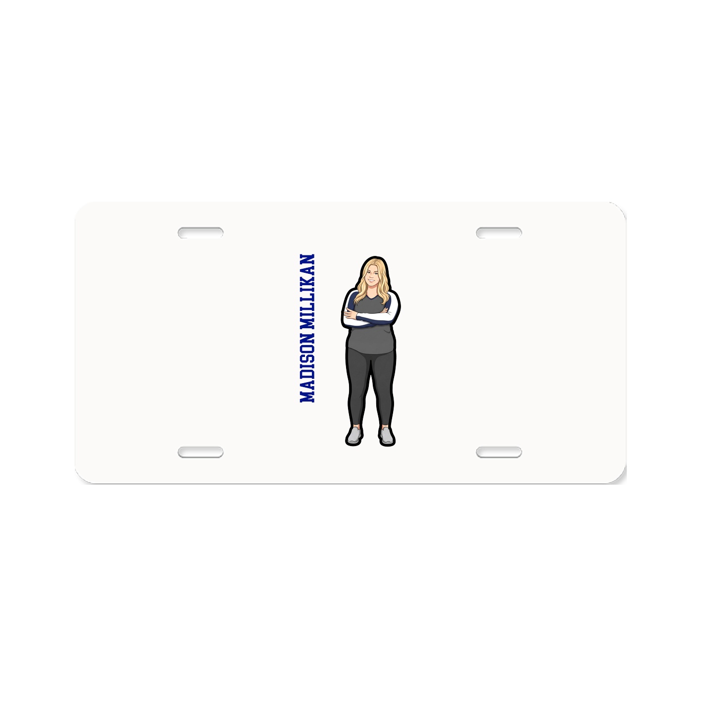 Aluminum License Plate