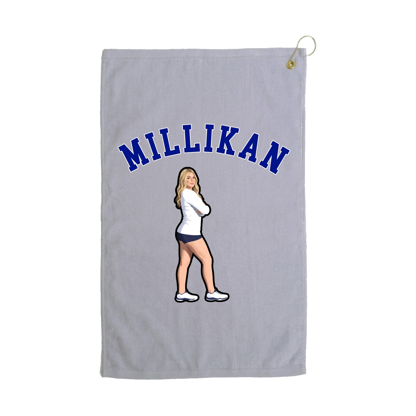 Golf Towel — Shirsey Arch in Grey