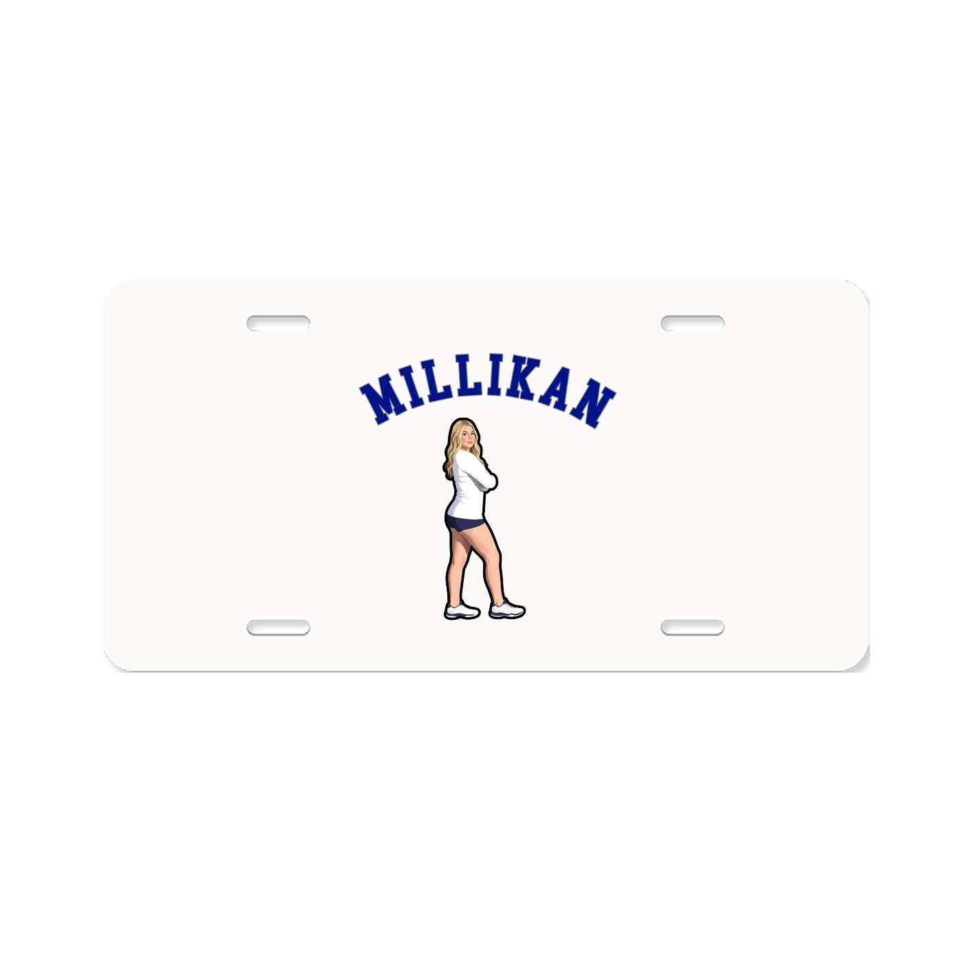 License Plate — Shirsey Arch in Classic