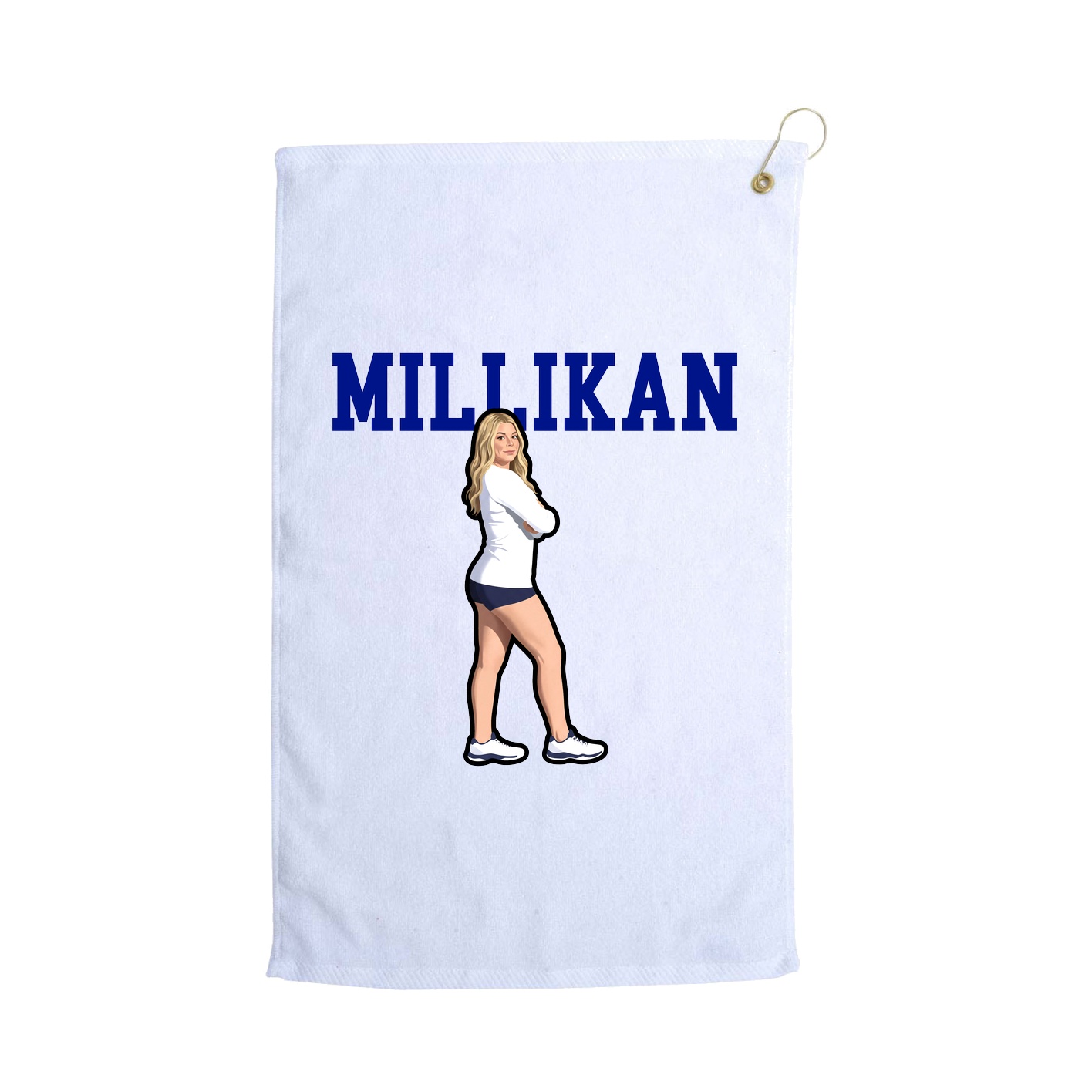 Golf Towel — Shirsey in White