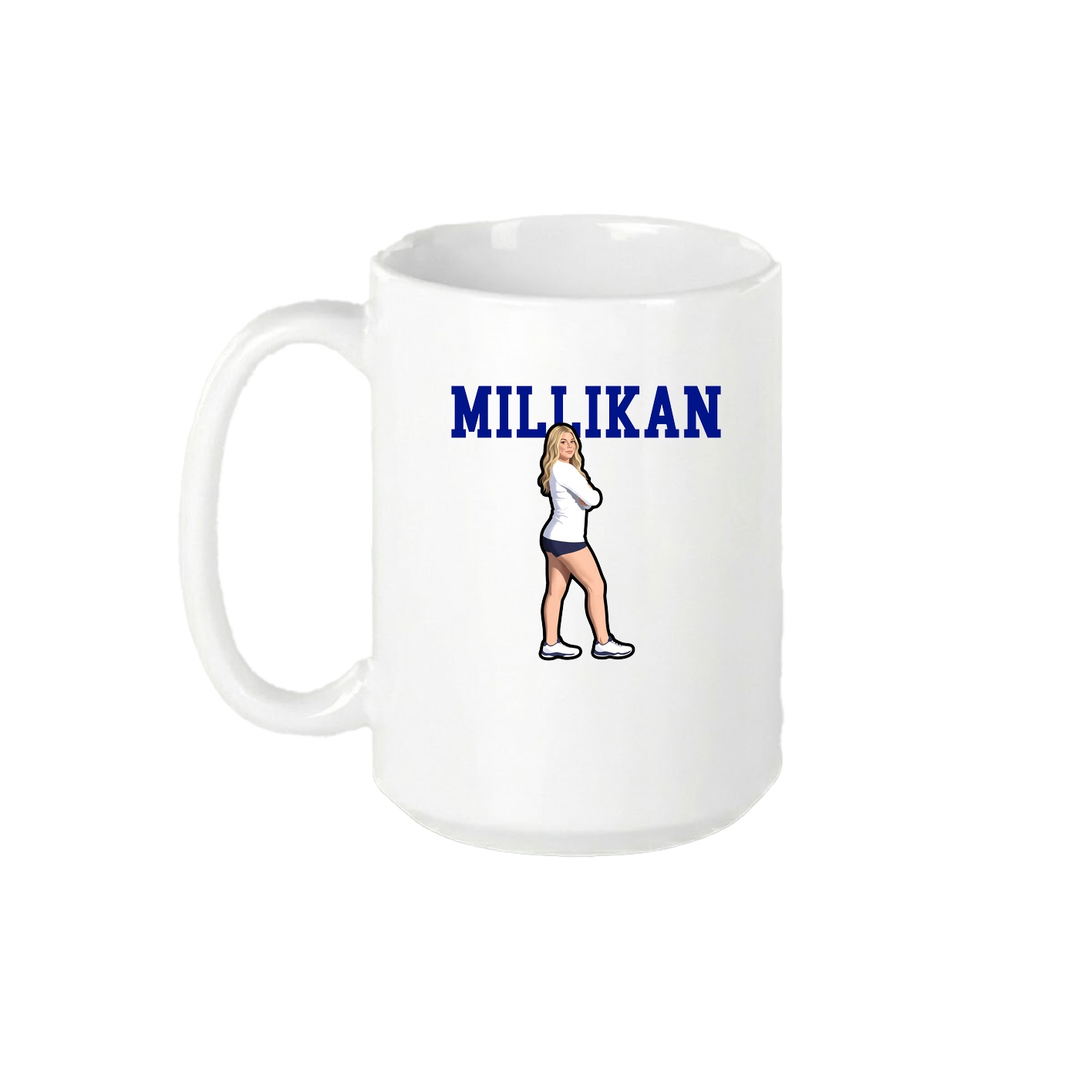 15oz Coffee Mug — Shirsey in White