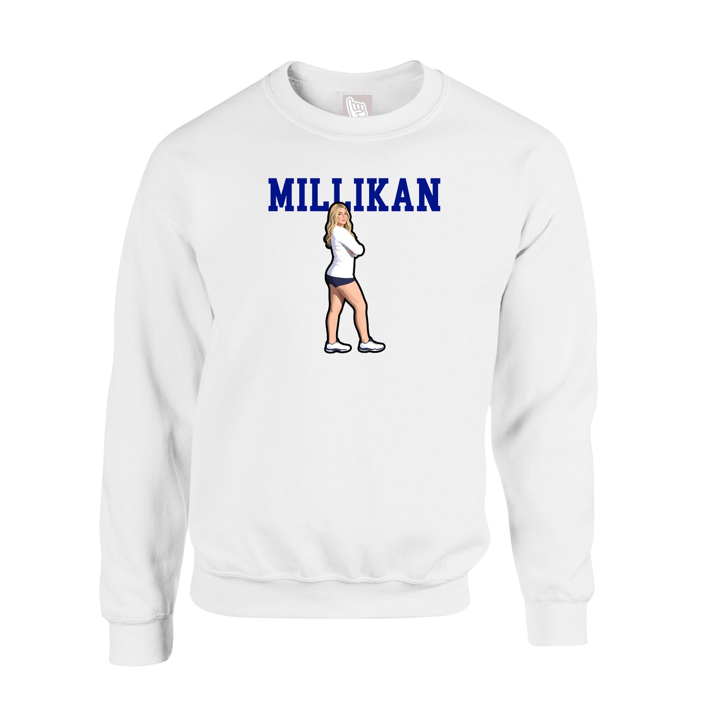 Fleece Crew — Shirsey in White