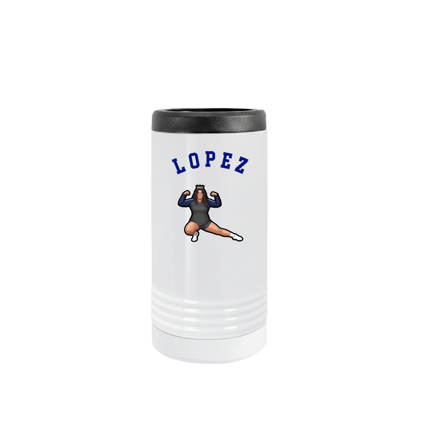 Slim Beverage Holder — Shirsey Arch in White