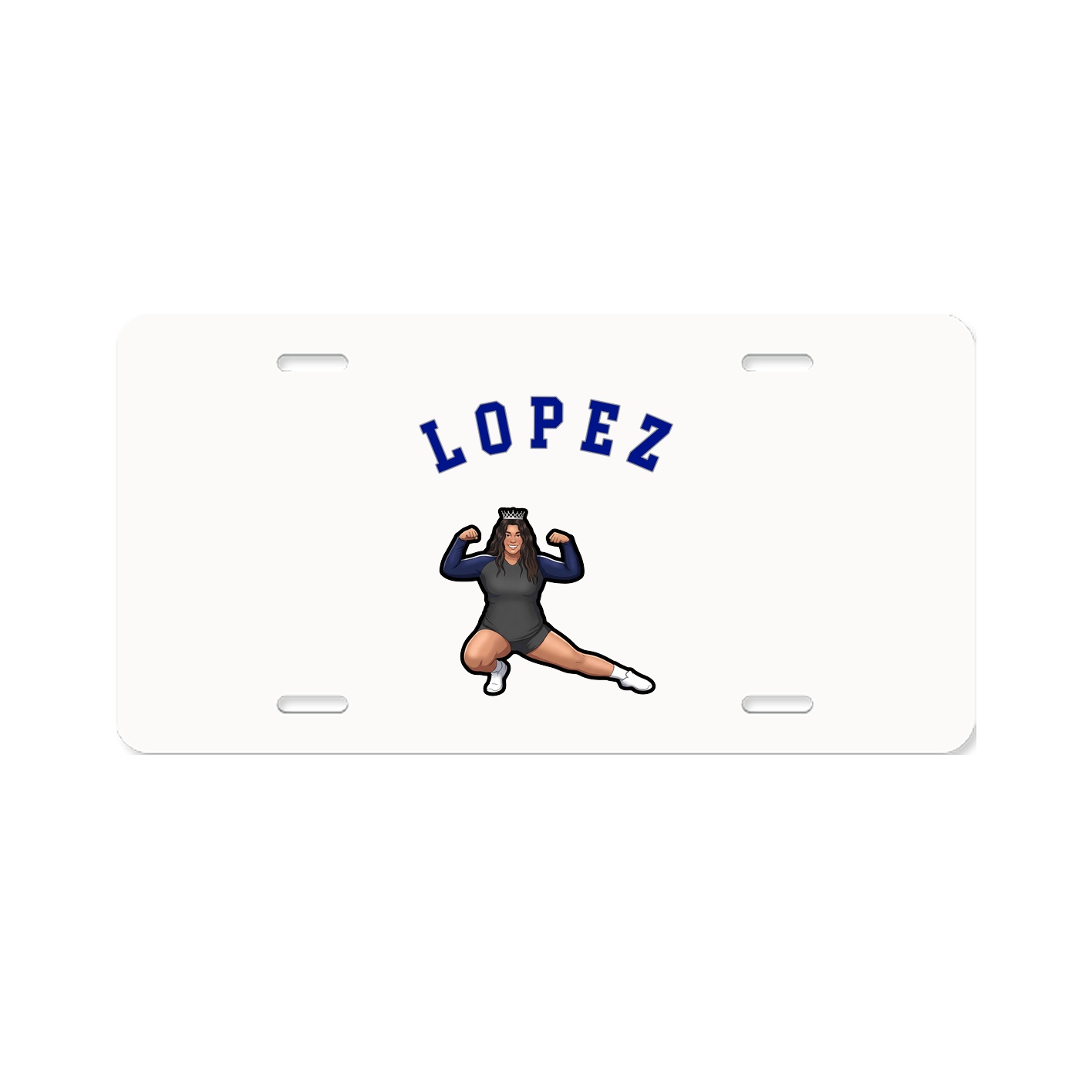 License Plate — Shirsey Arch in Classic