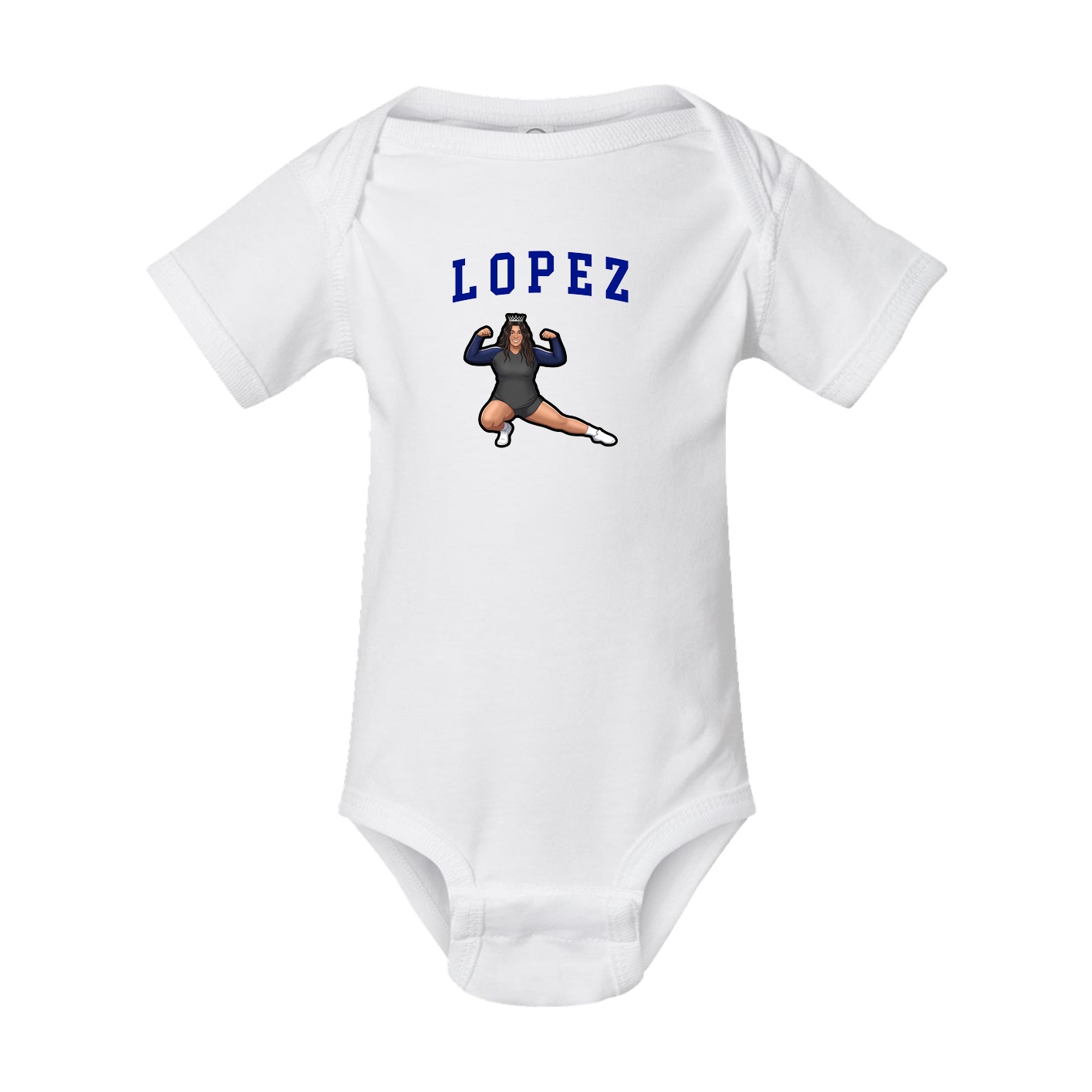 Baby Onesie — Shirsey in White