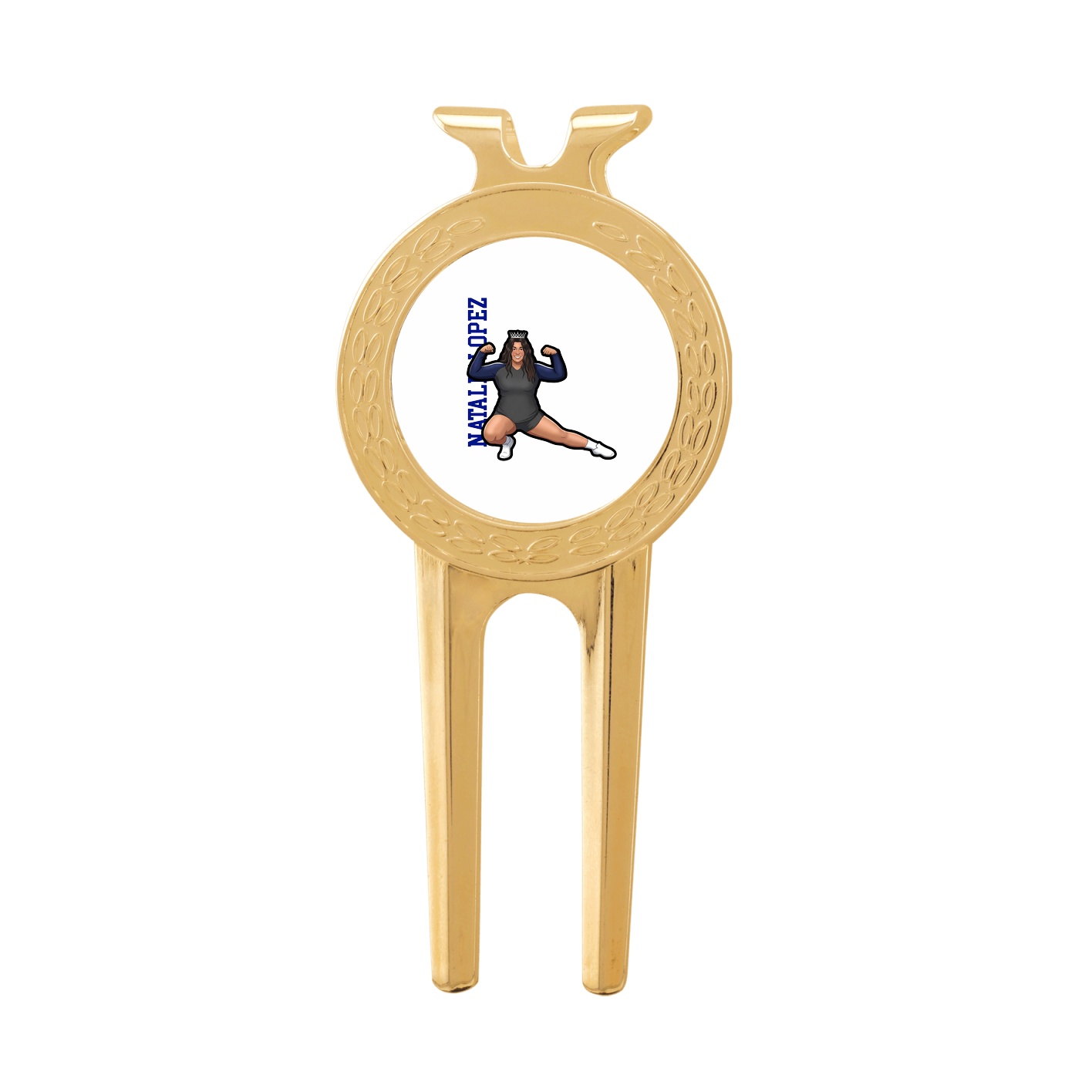 Divot Tool with Ball Marker — Name Vertical in Classic