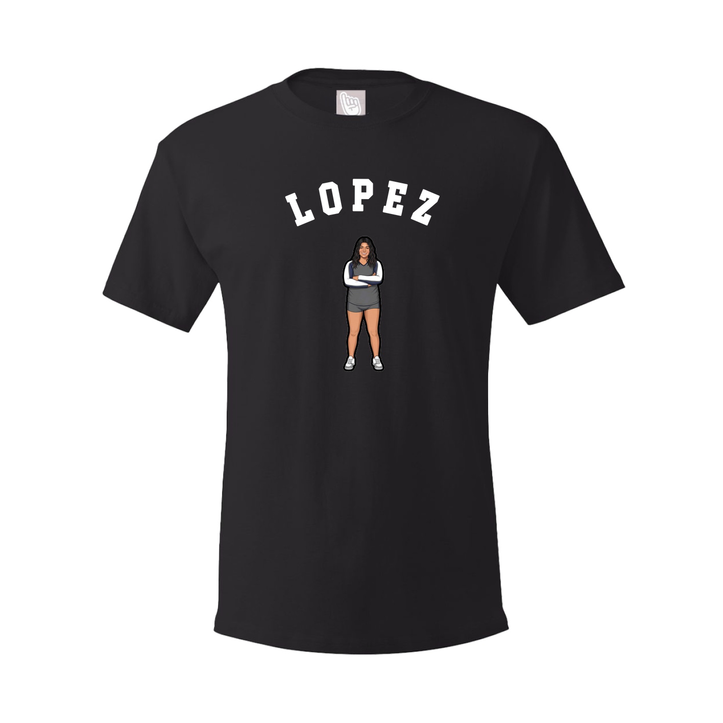 Tee — Shirsey Arch in Black