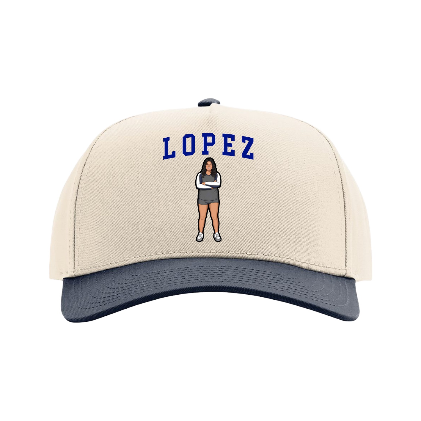 Full Fabric Five-Panel Champ Cap