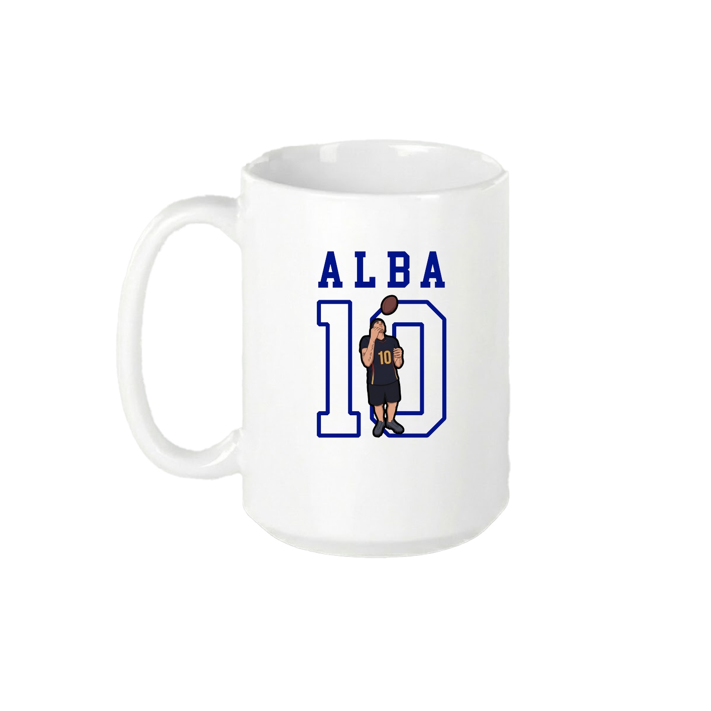 15oz Coffee Mug — Shirsey in White