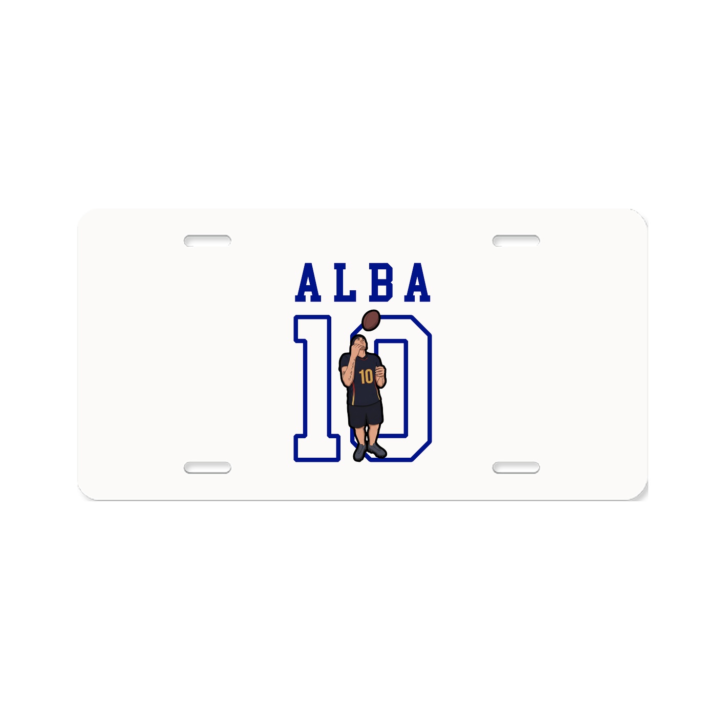 License Plate — Shirsey in Classic