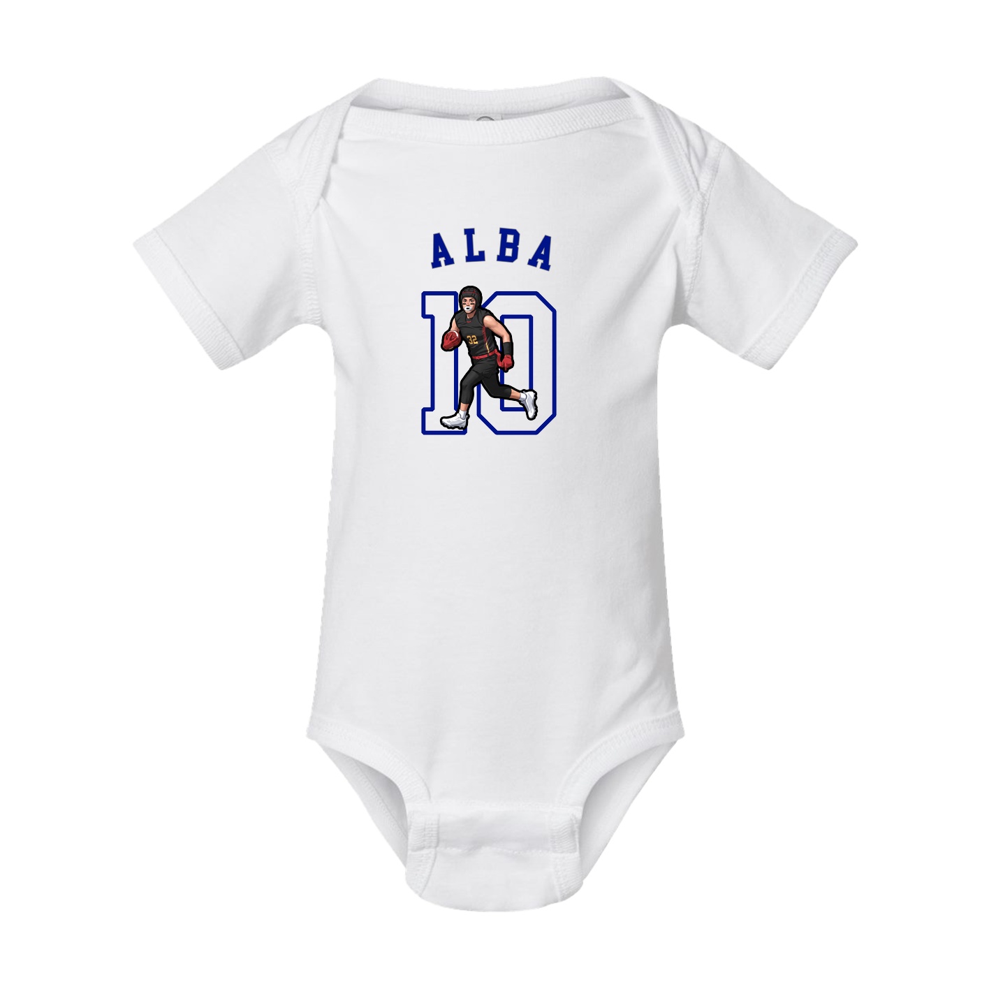 Baby Onesie — Shirsey Arch in White