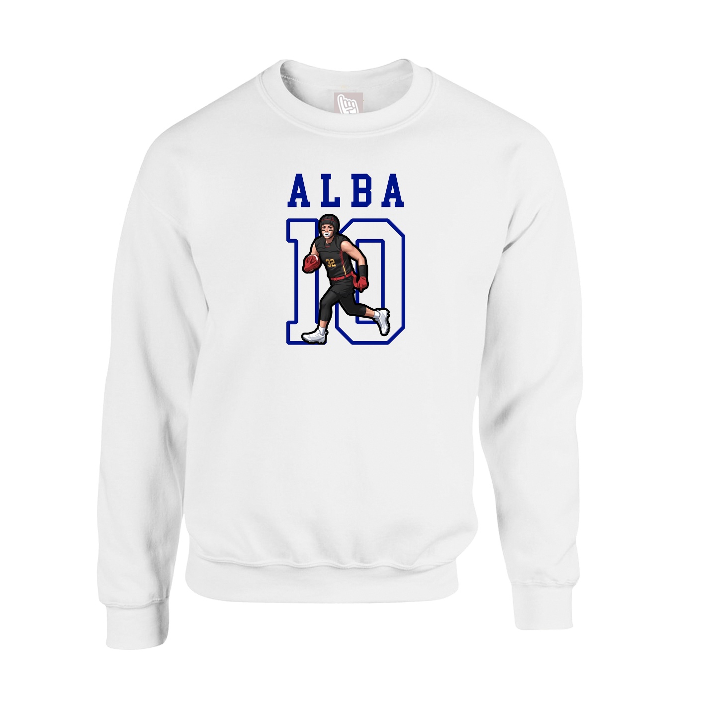 Fleece Crew — Shirsey in White