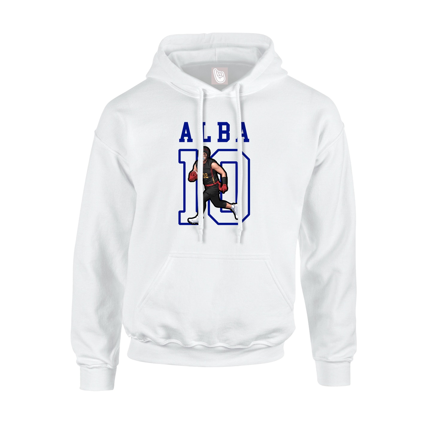 Youth Hoodie — Shirsey in White