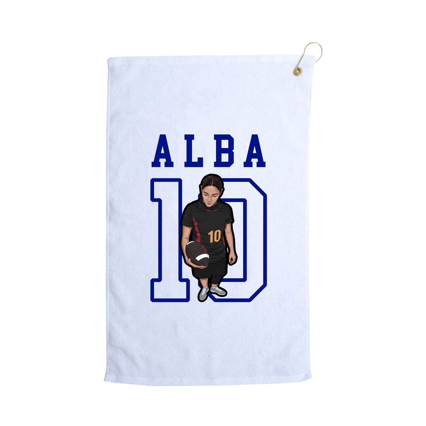 Golf Towel — Shirsey in White