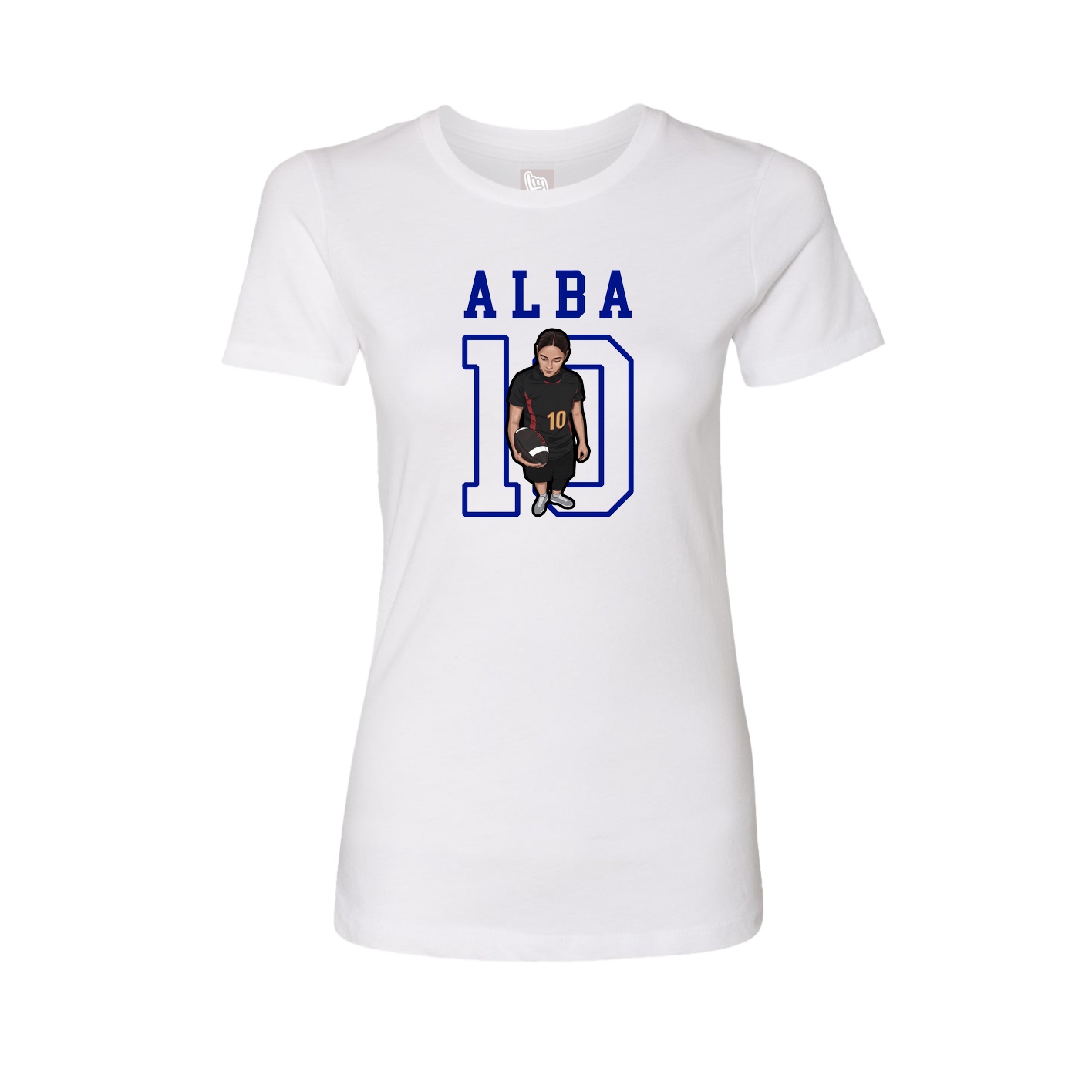 Fitted Women's Tee — Shirsey in White