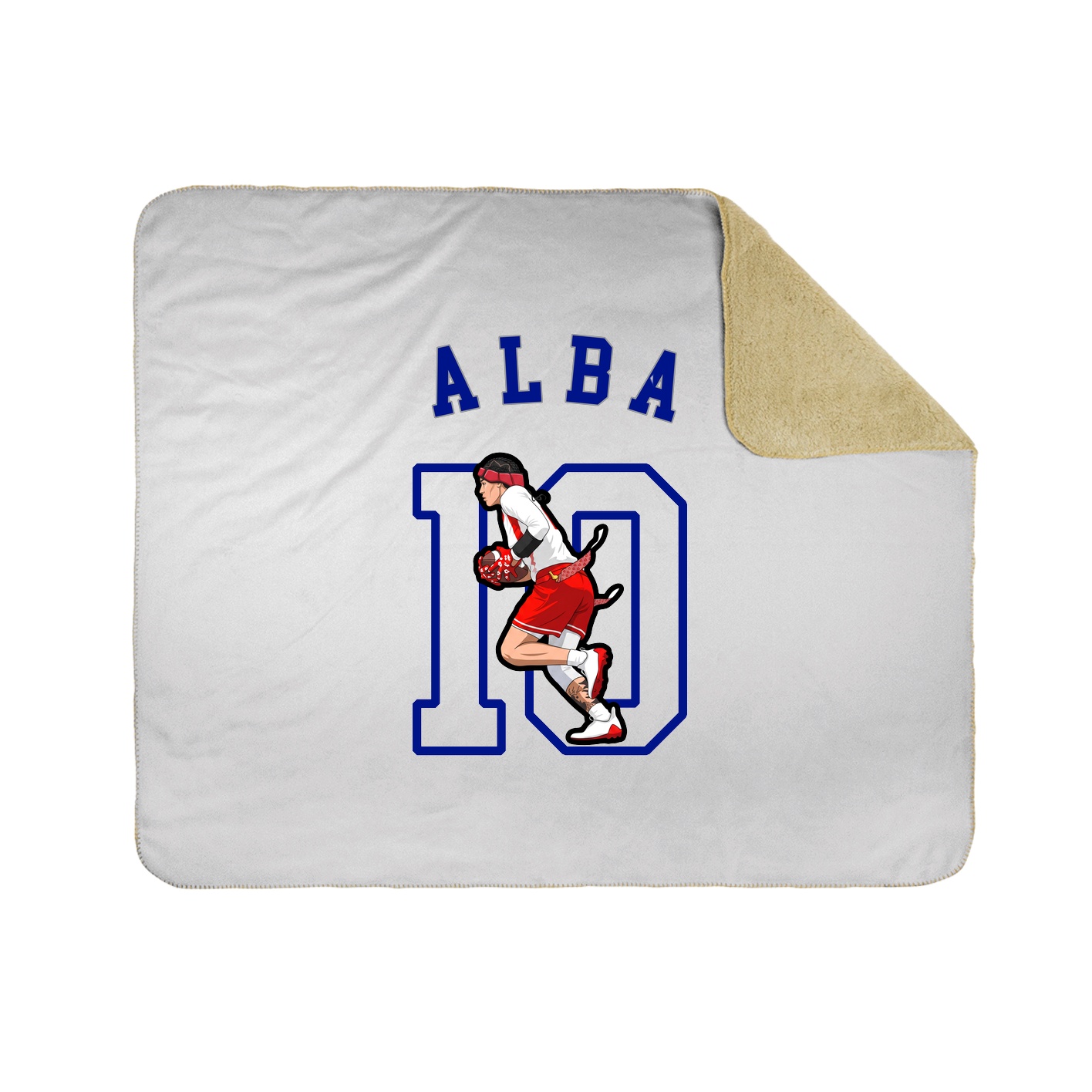 Throw Blanket — Shirsey Arch in White