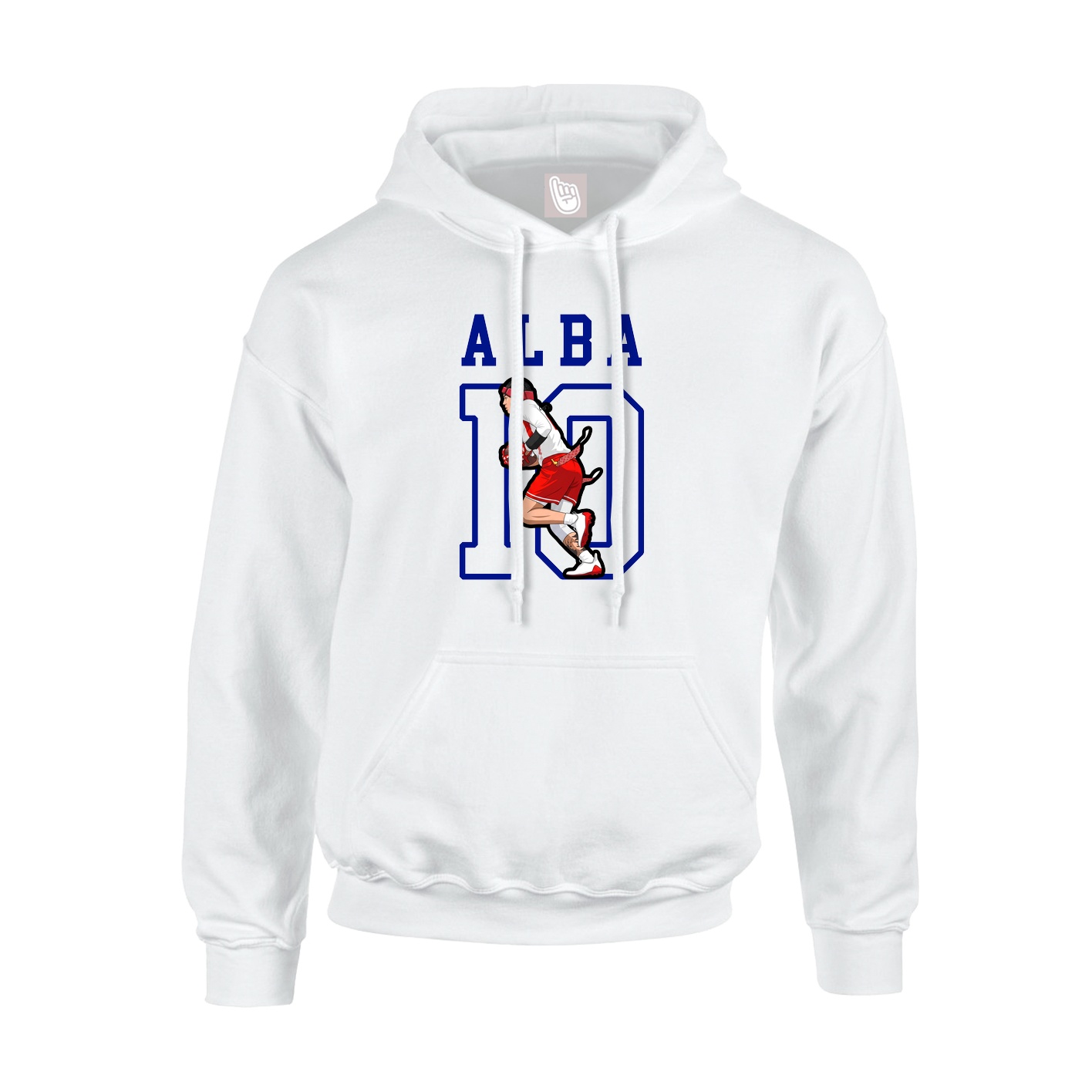 Youth Hoodie — Shirsey in White