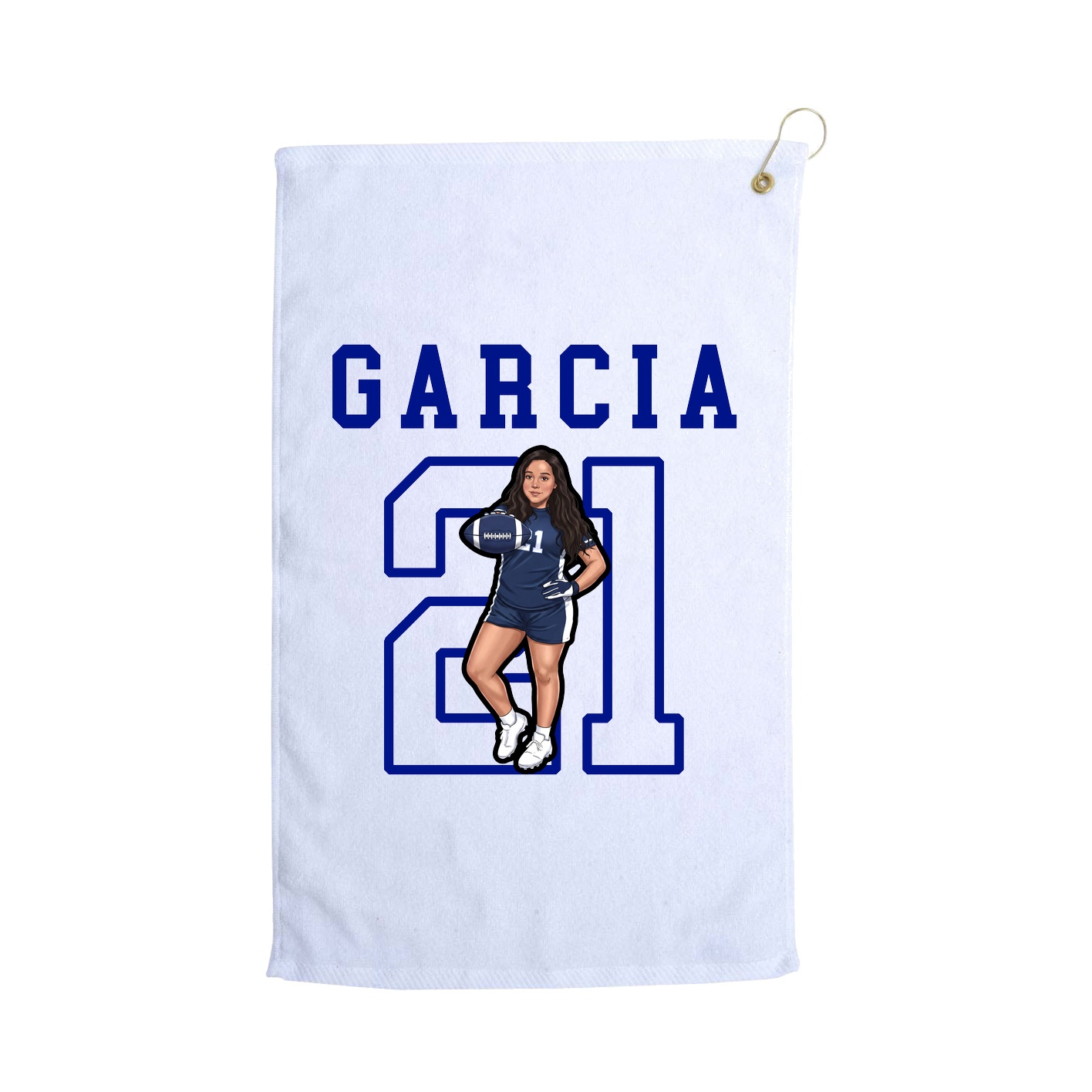 Golf Towel — Shirsey in White