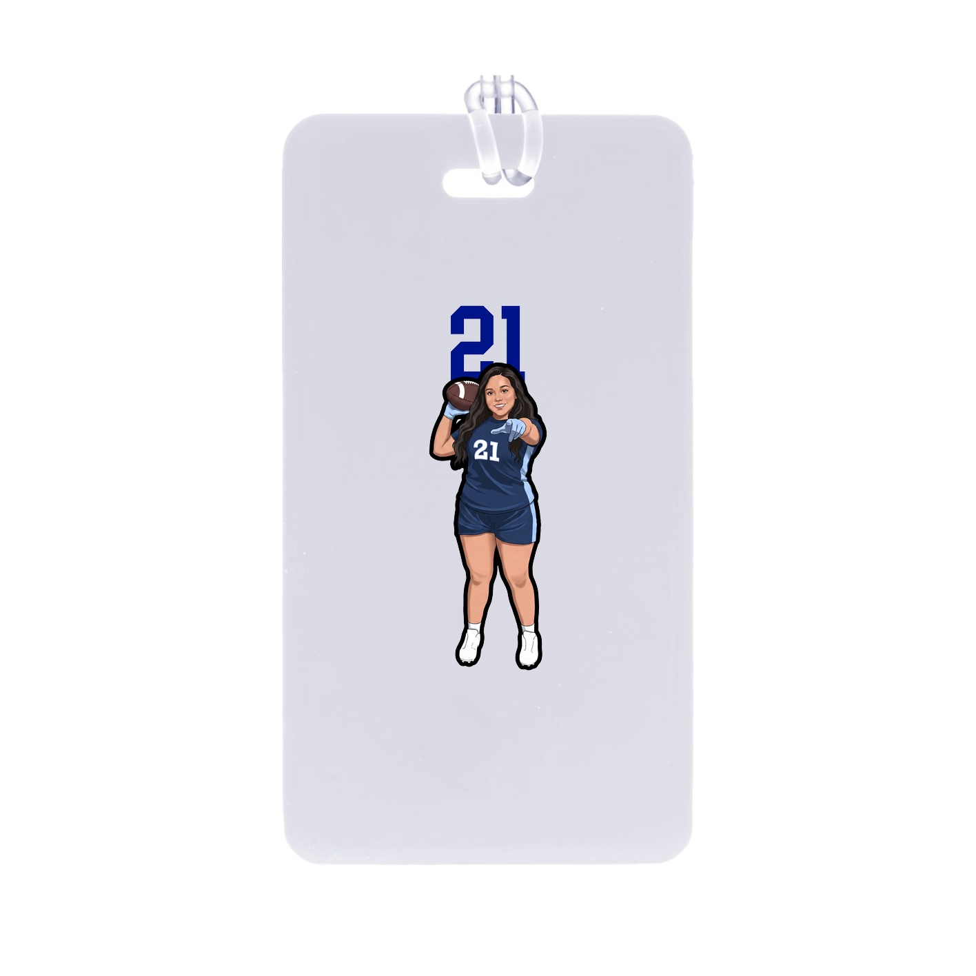 Bag Tag — Number Top in Classic